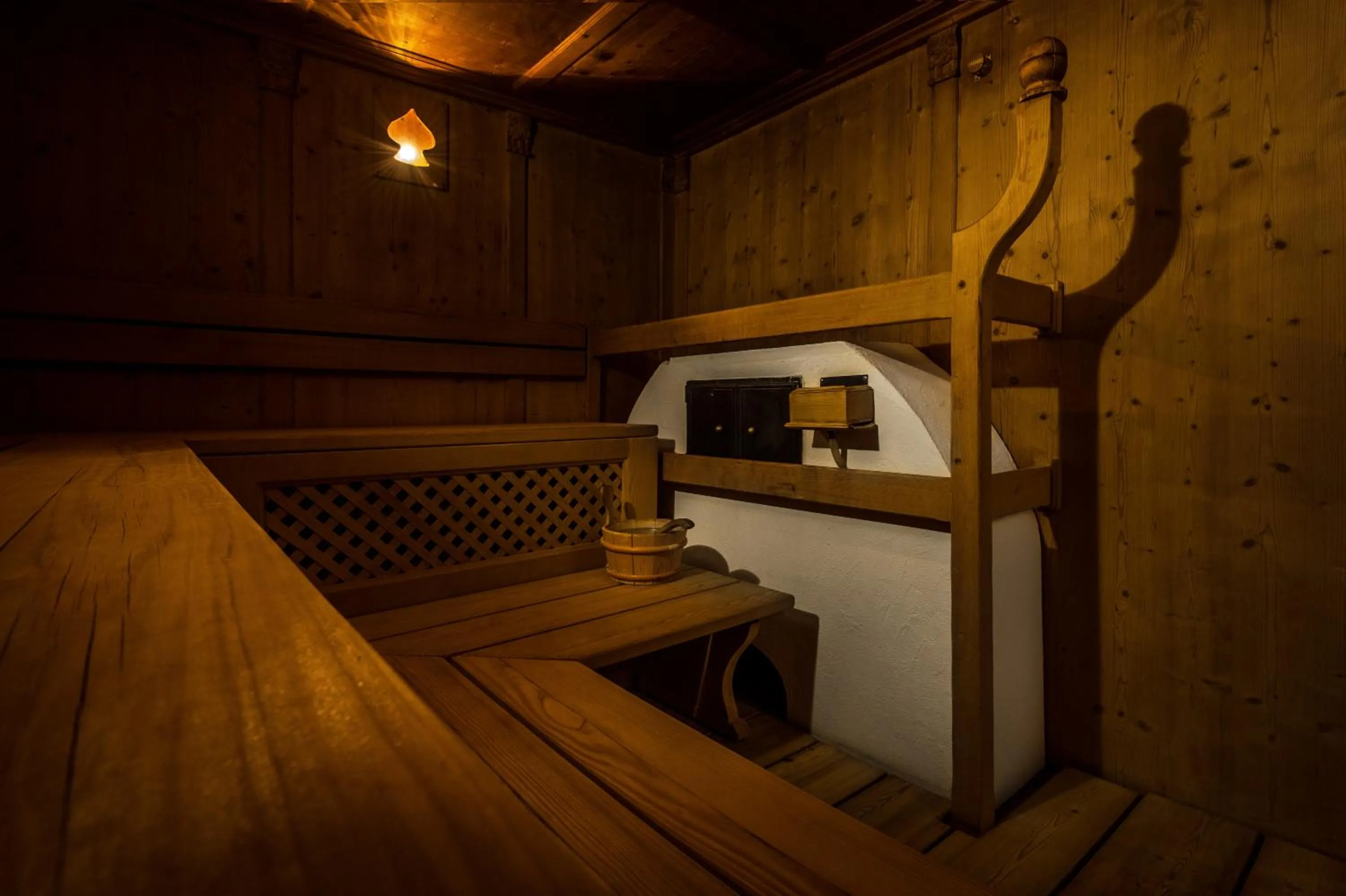 Sauna in Hotel Gran Ciasa