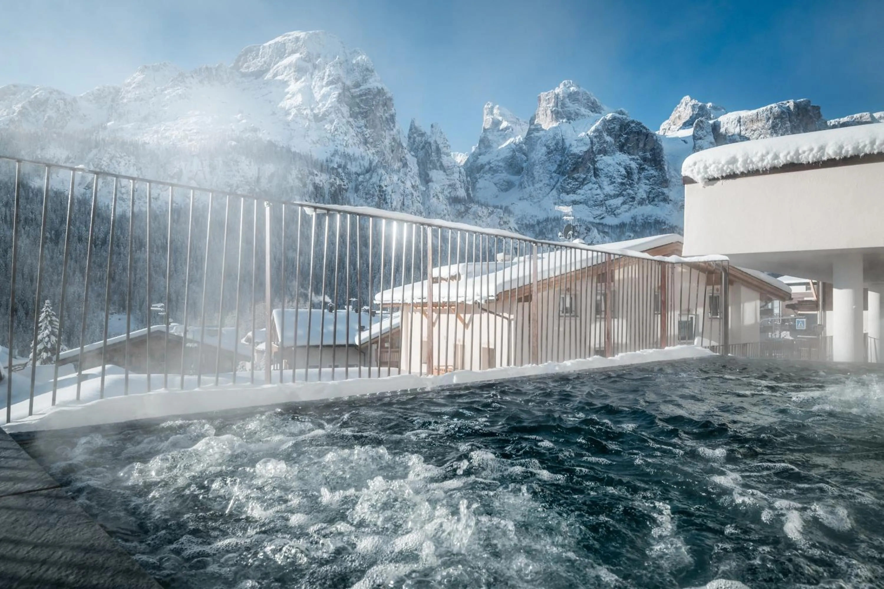 Hot Tub in Hotel Gran Ciasa