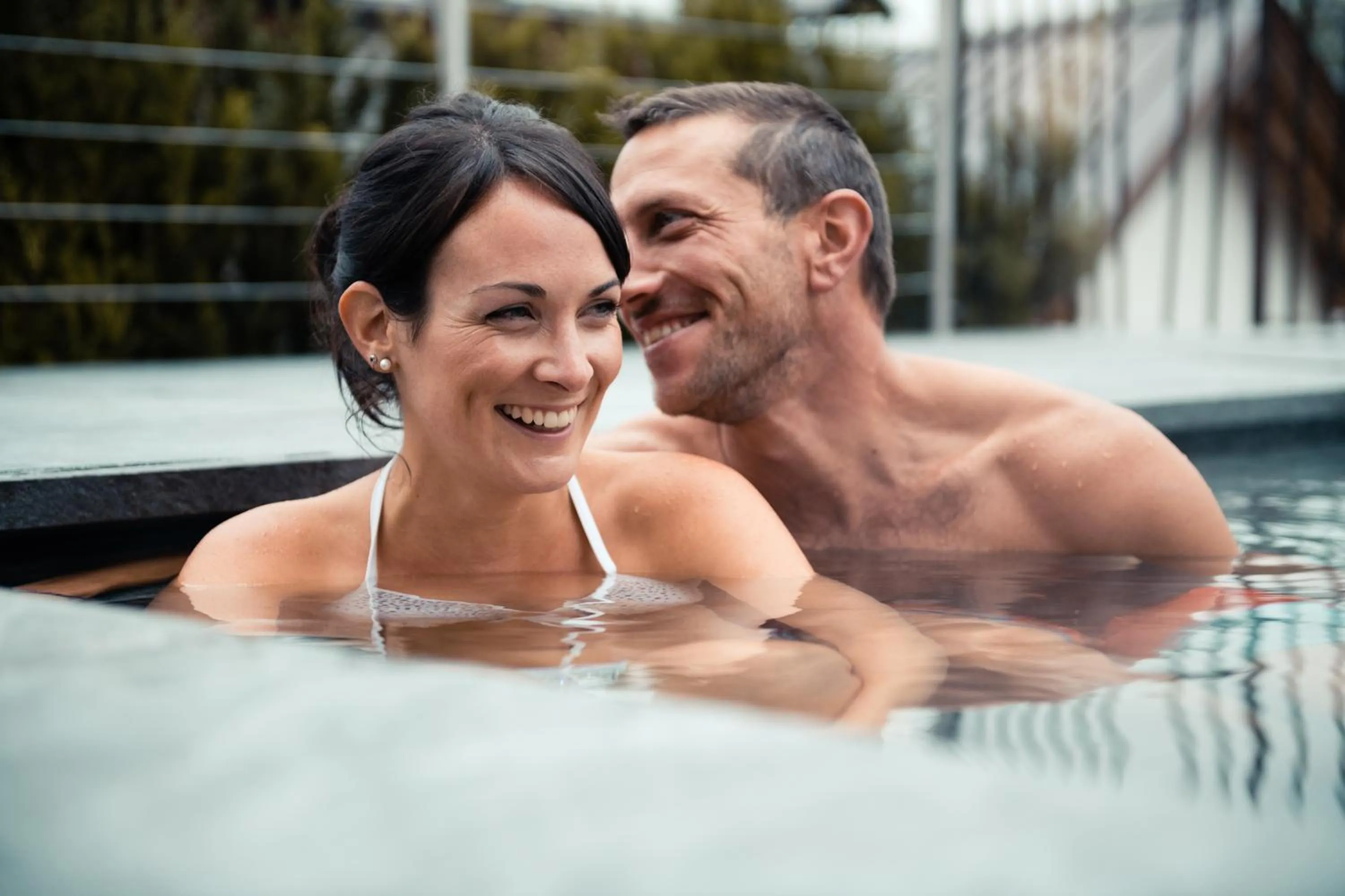 Hot Tub in Hotel Gran Ciasa