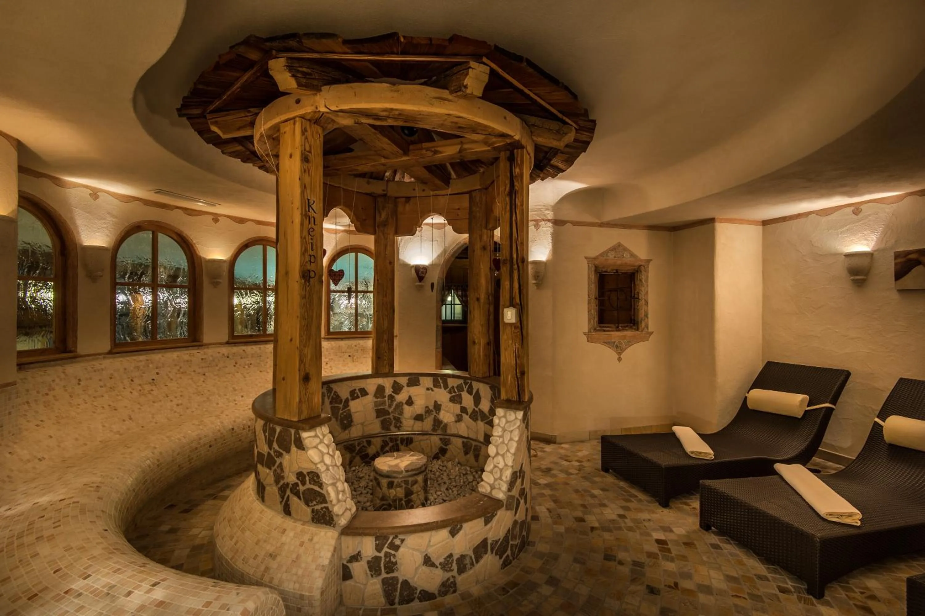 Spa and wellness centre/facilities in Hotel Gran Ciasa