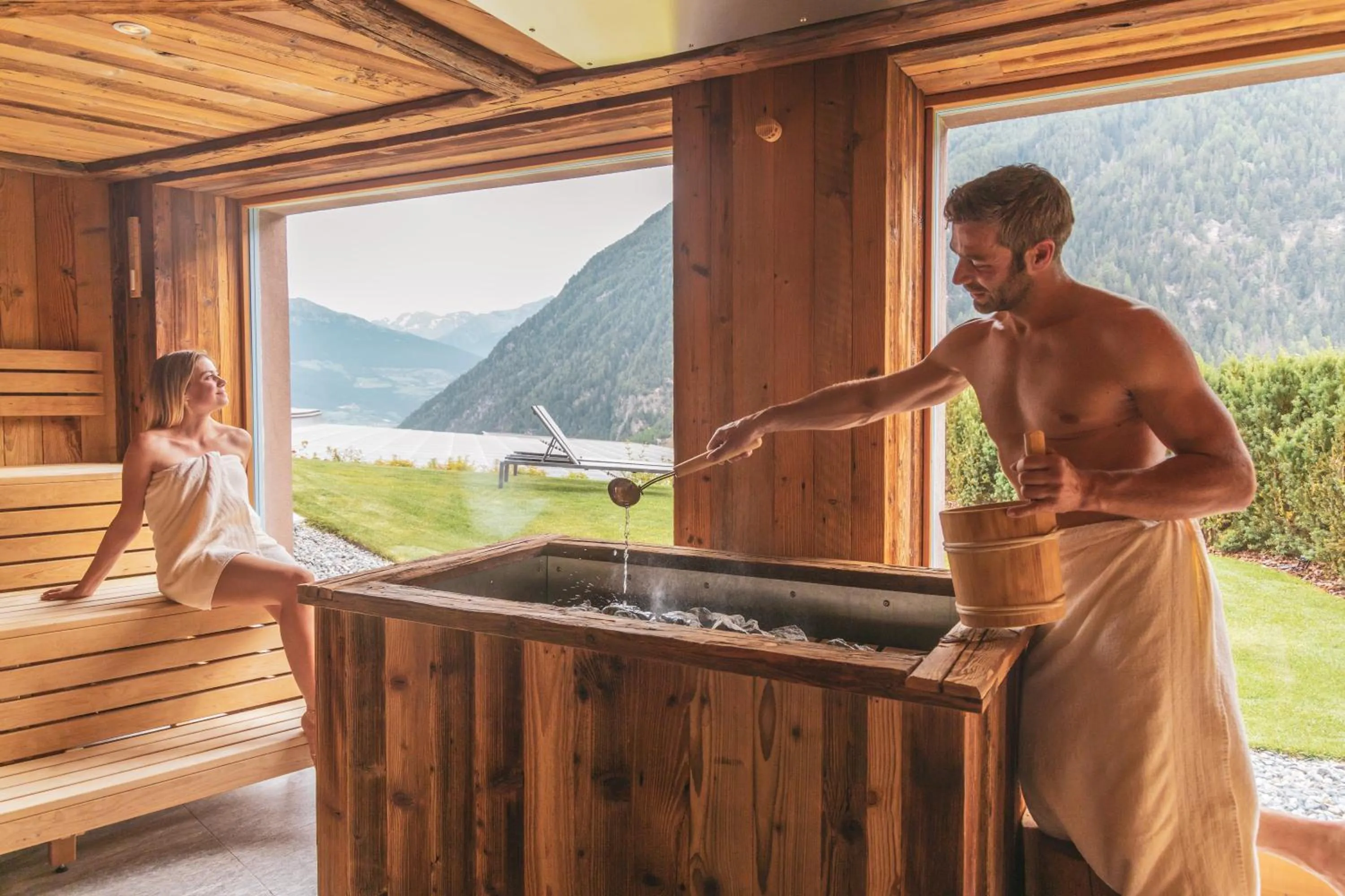 Sauna in Tuberis Nature & Spa Resort