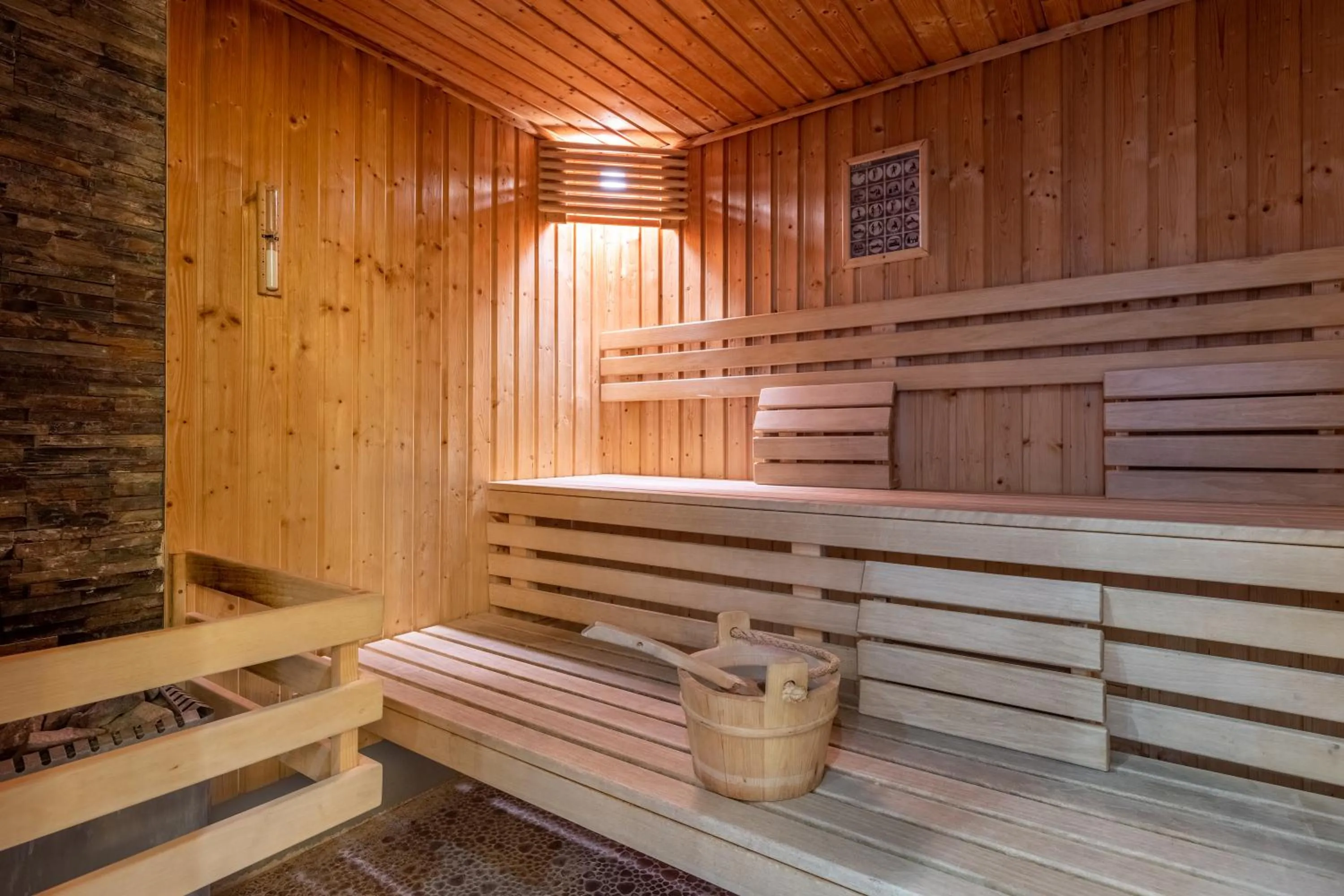 Sauna in Résidence Pierre & Vacances Atria-Crozats