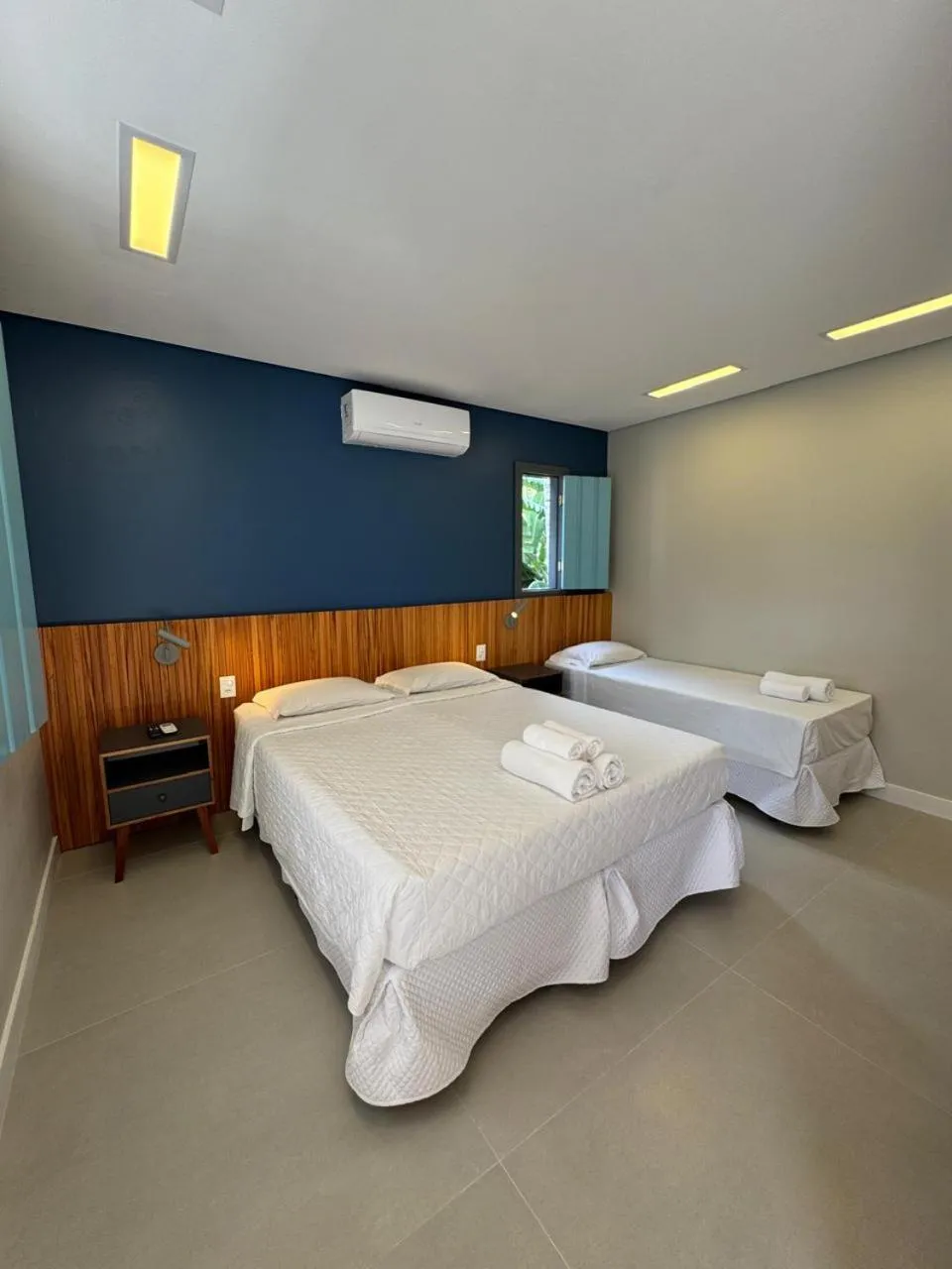 Bed in Pousada Chácara Das Acácias