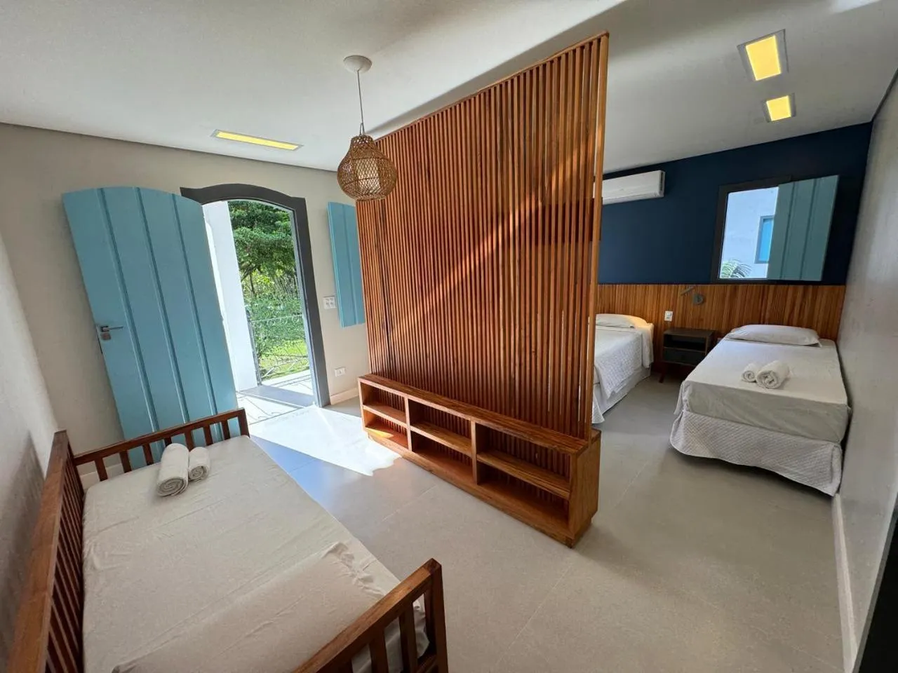 Bed in Pousada Chácara Das Acácias