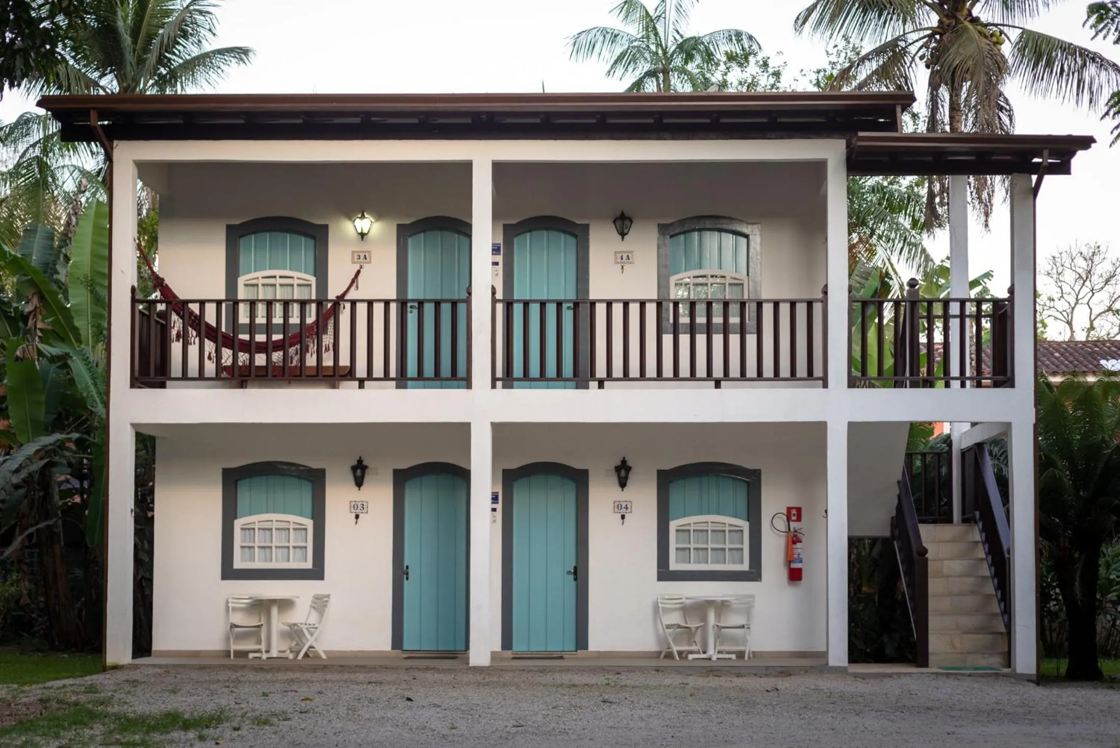 Property building in Pousada Chácara Das Acácias