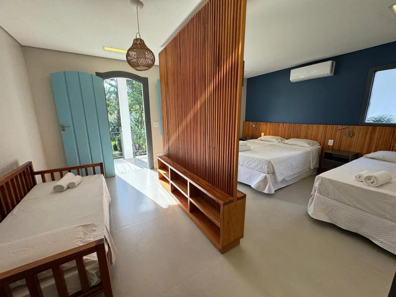 Bed in Pousada Chácara Das Acácias