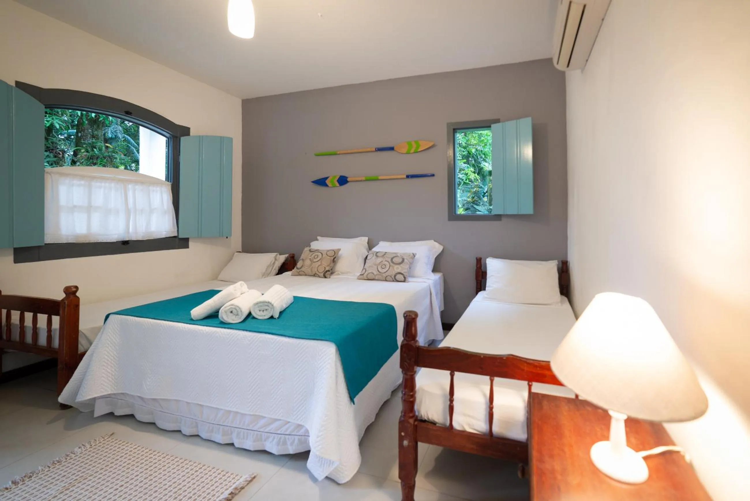 Bed in Pousada Chácara Das Acácias