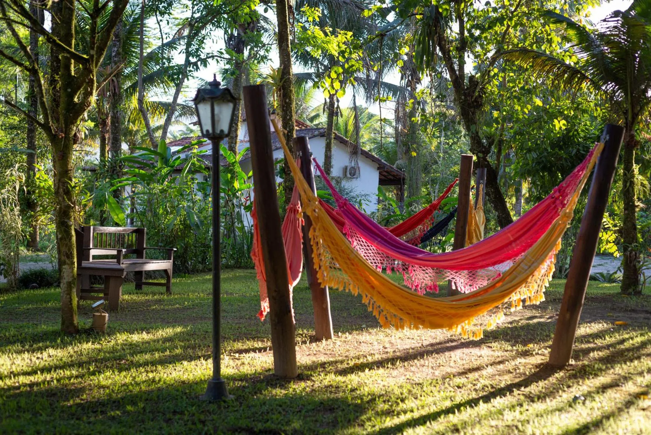 Property building in Pousada Chácara Das Acácias