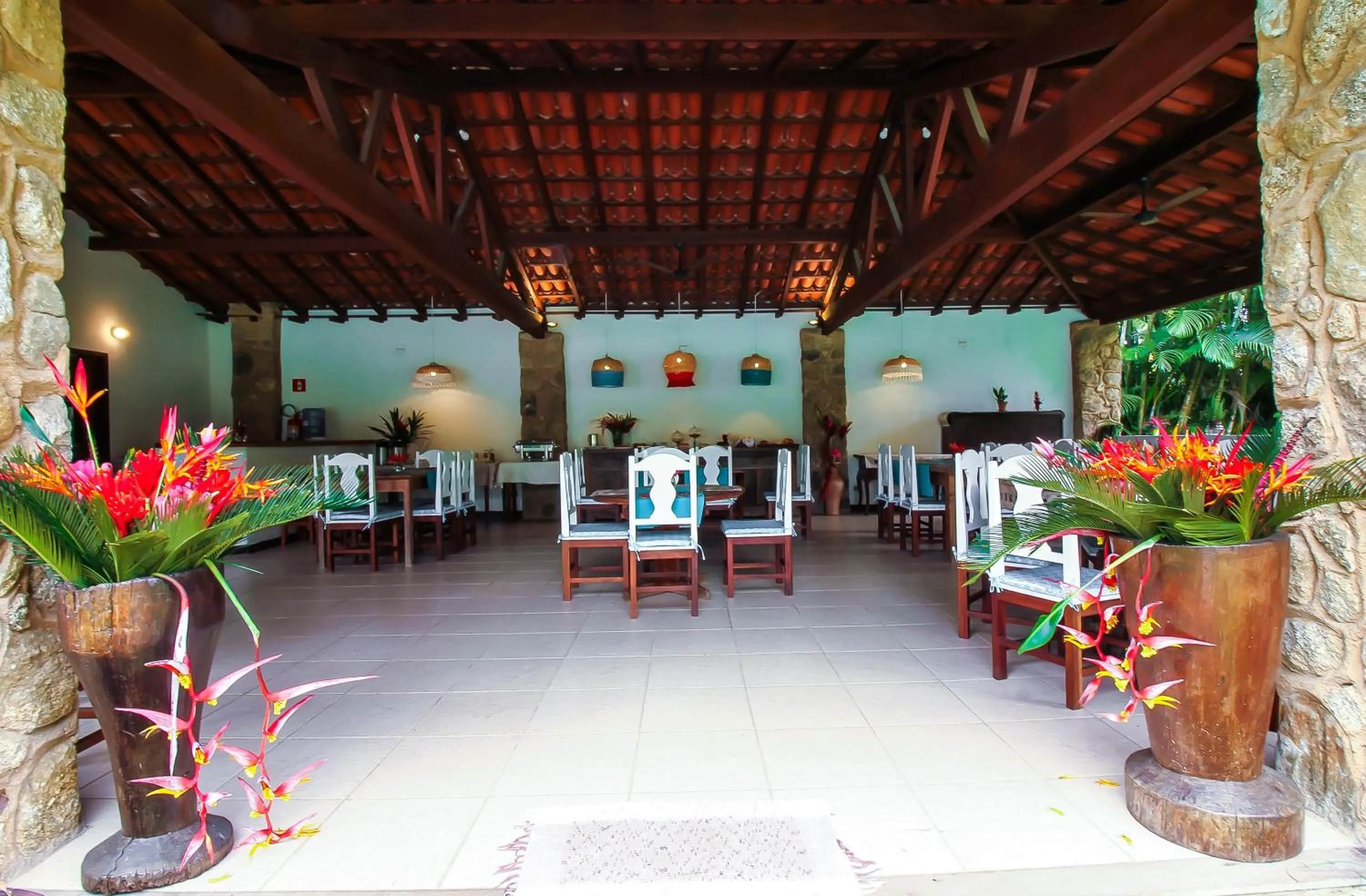 Area and facilities in Pousada Chácara Das Acácias