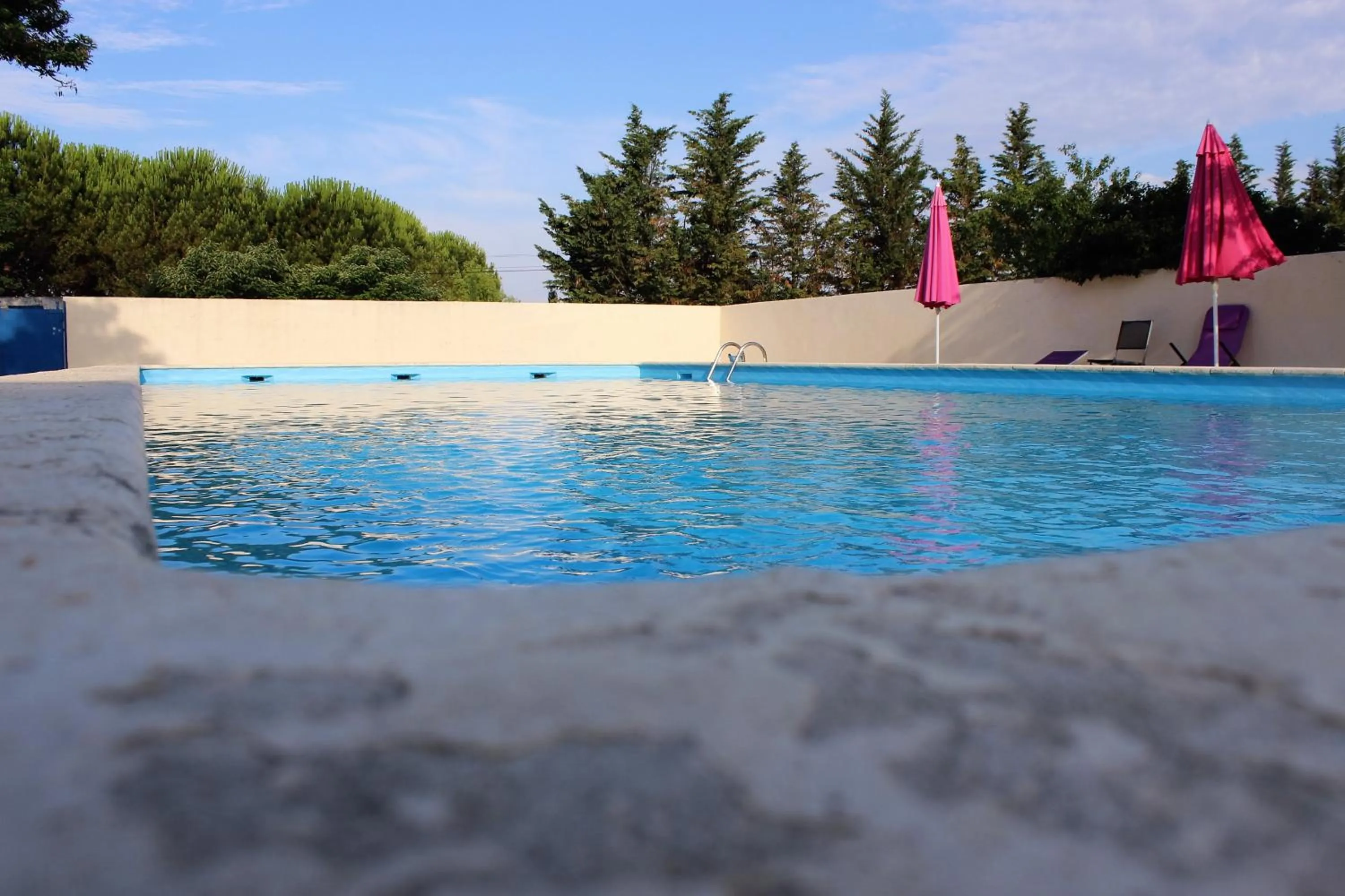Swimming pool in Hotel Carina