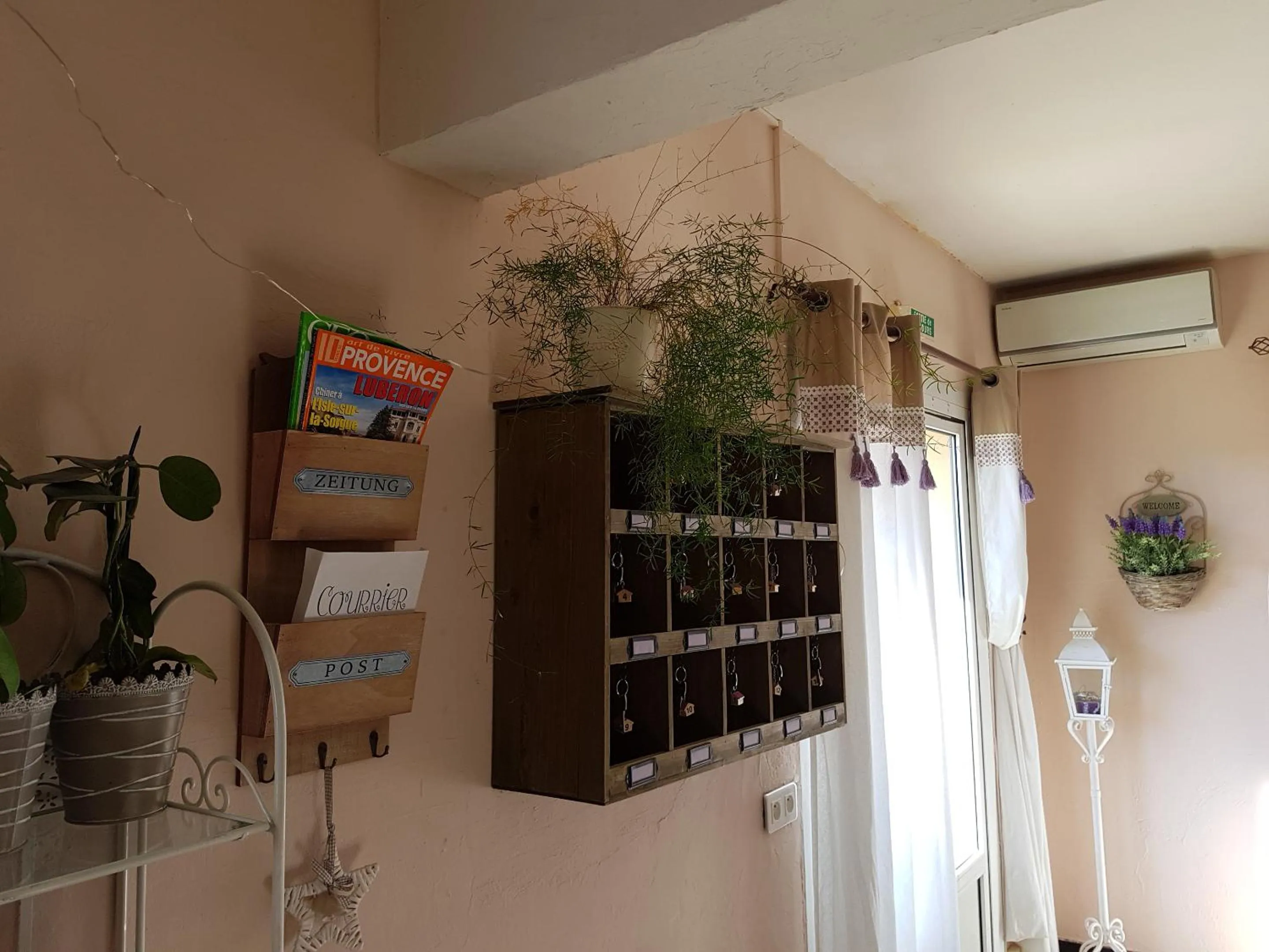 Lobby or reception in Hotel Carina