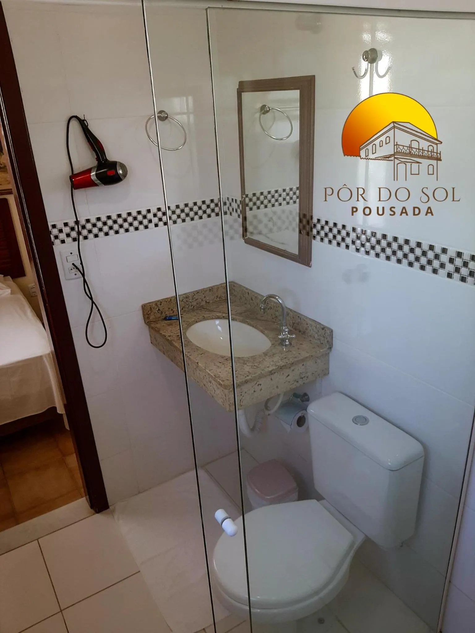 Toilet in Pousada Por do Sol