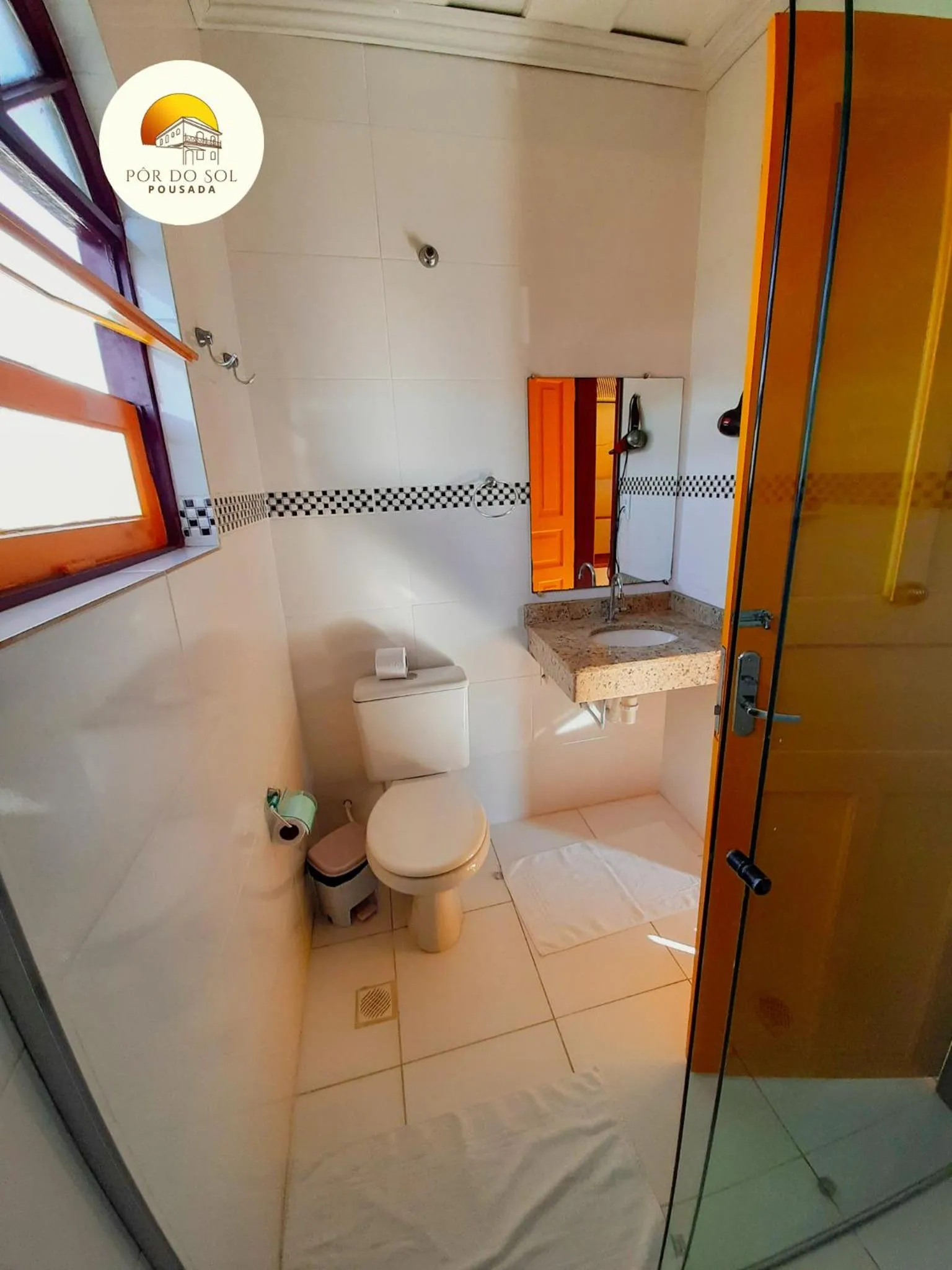Bathroom in Pousada Por do Sol