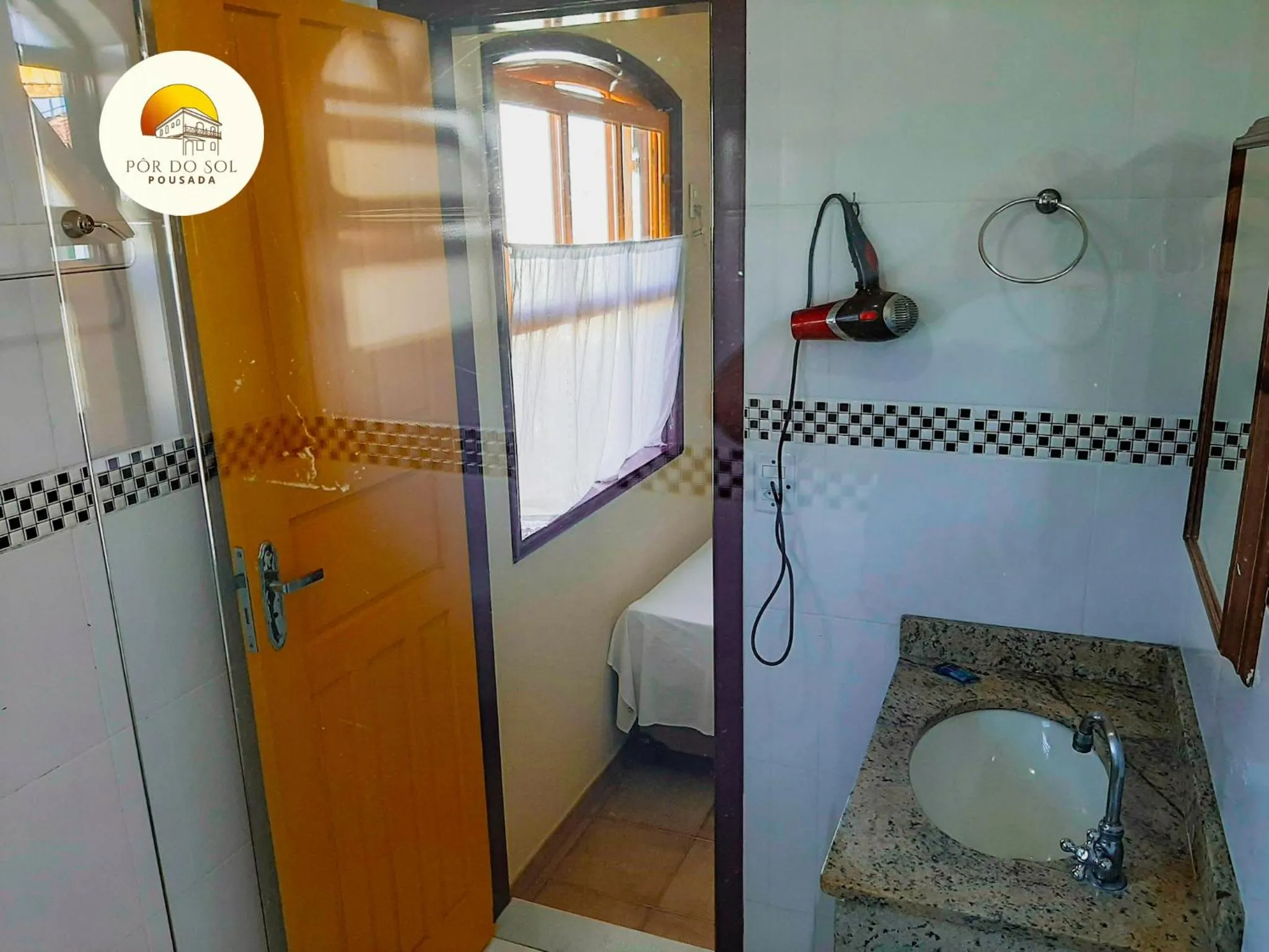 Bathroom in Pousada Por do Sol