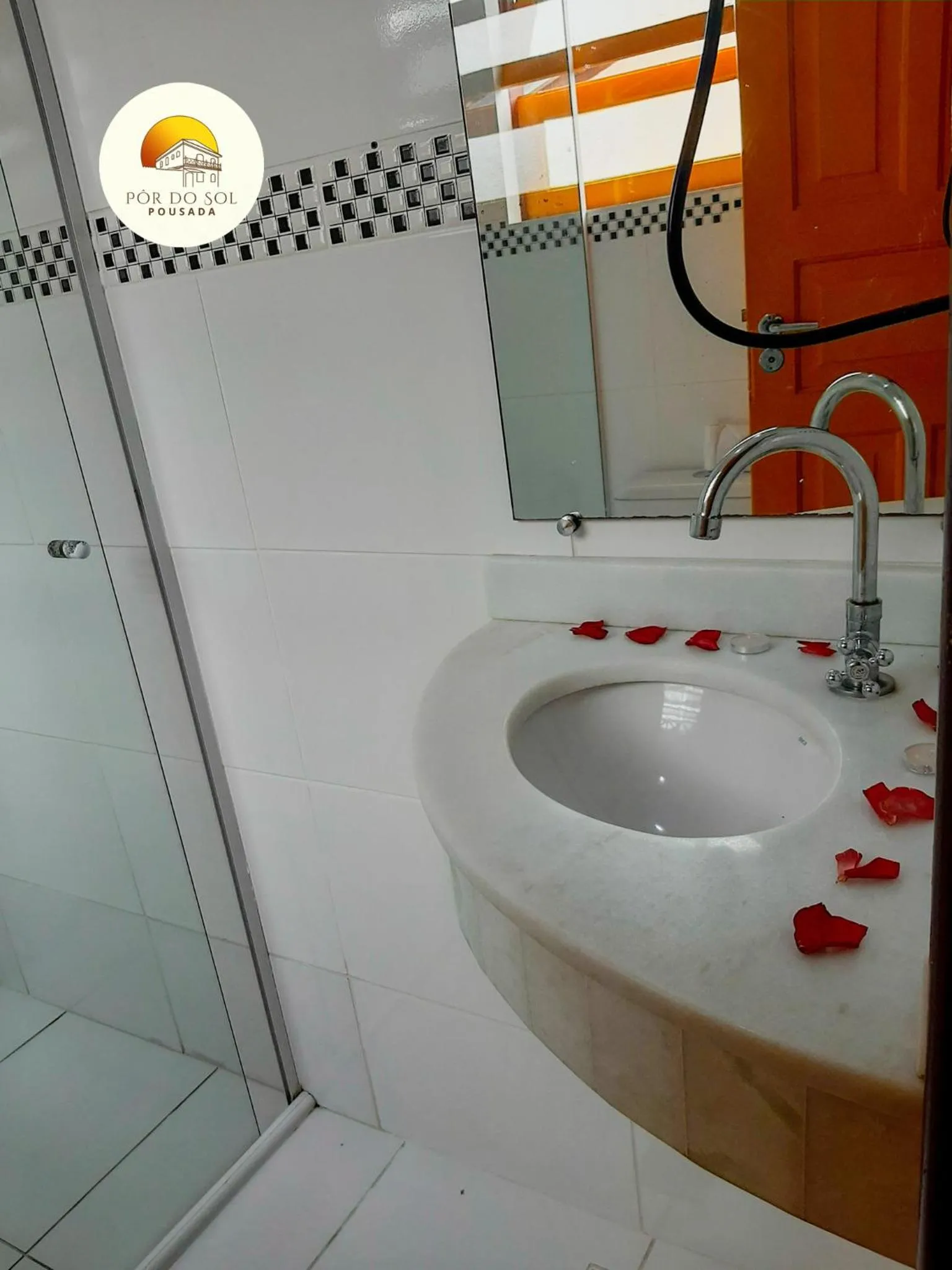 Bathroom in Pousada Por do Sol