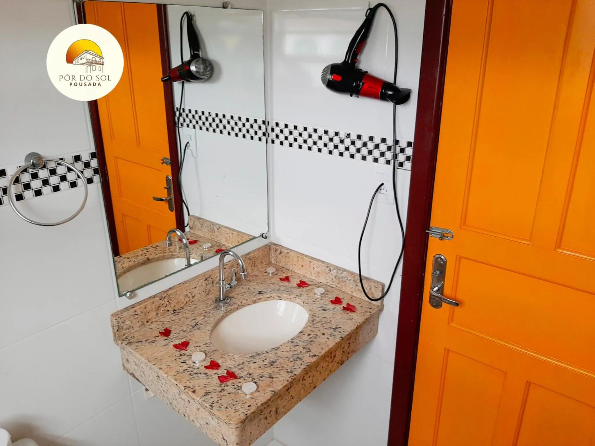 Bathroom in Pousada Por do Sol