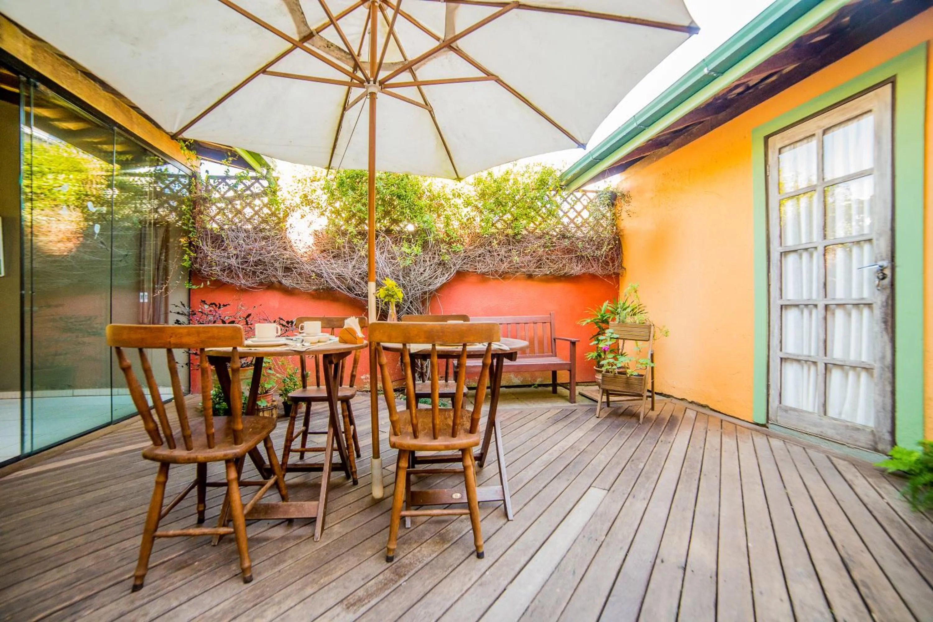 Balcony/Terrace in Pousada Do Capitão