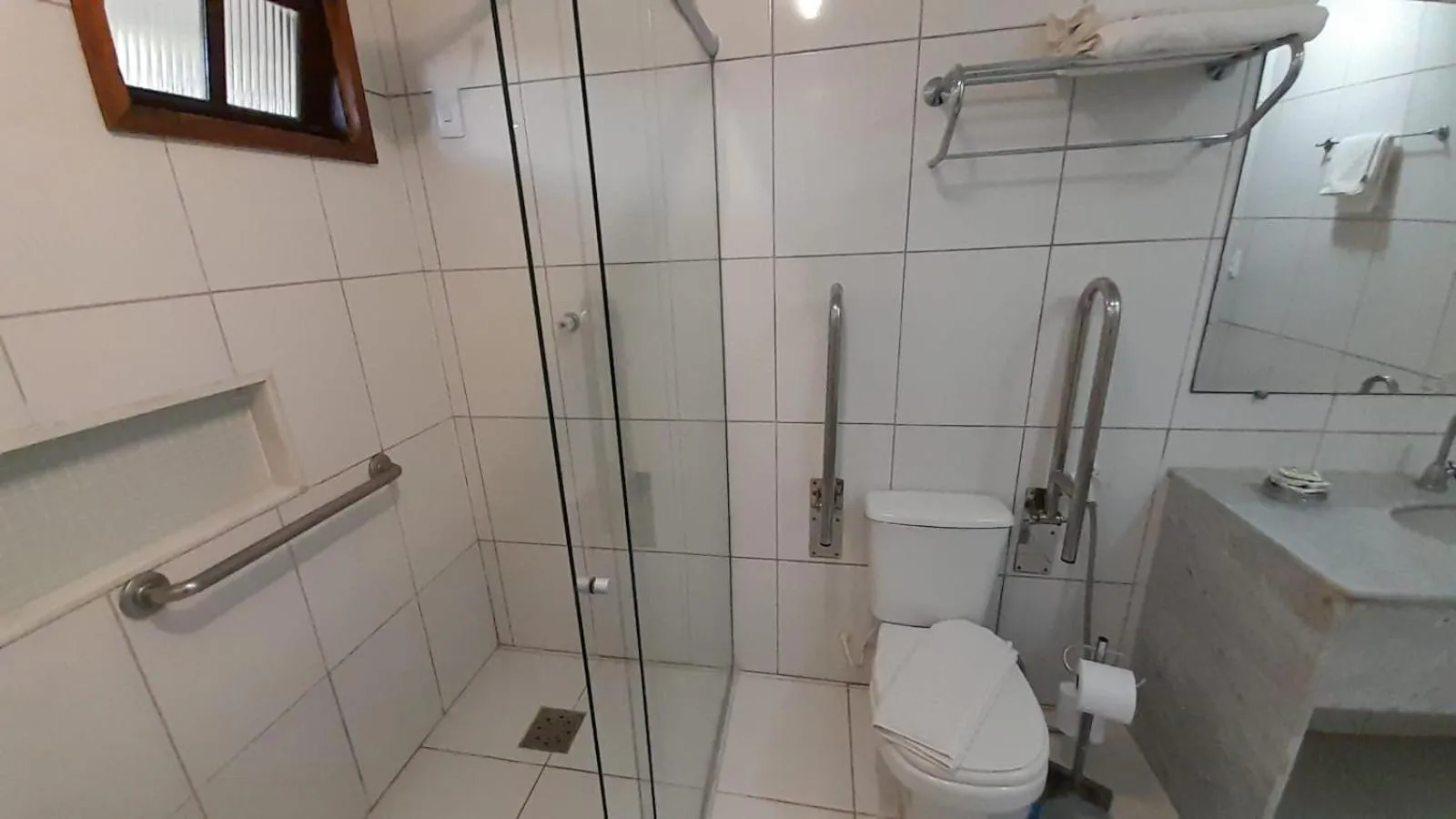 Bathroom in Pousada Guaratiba