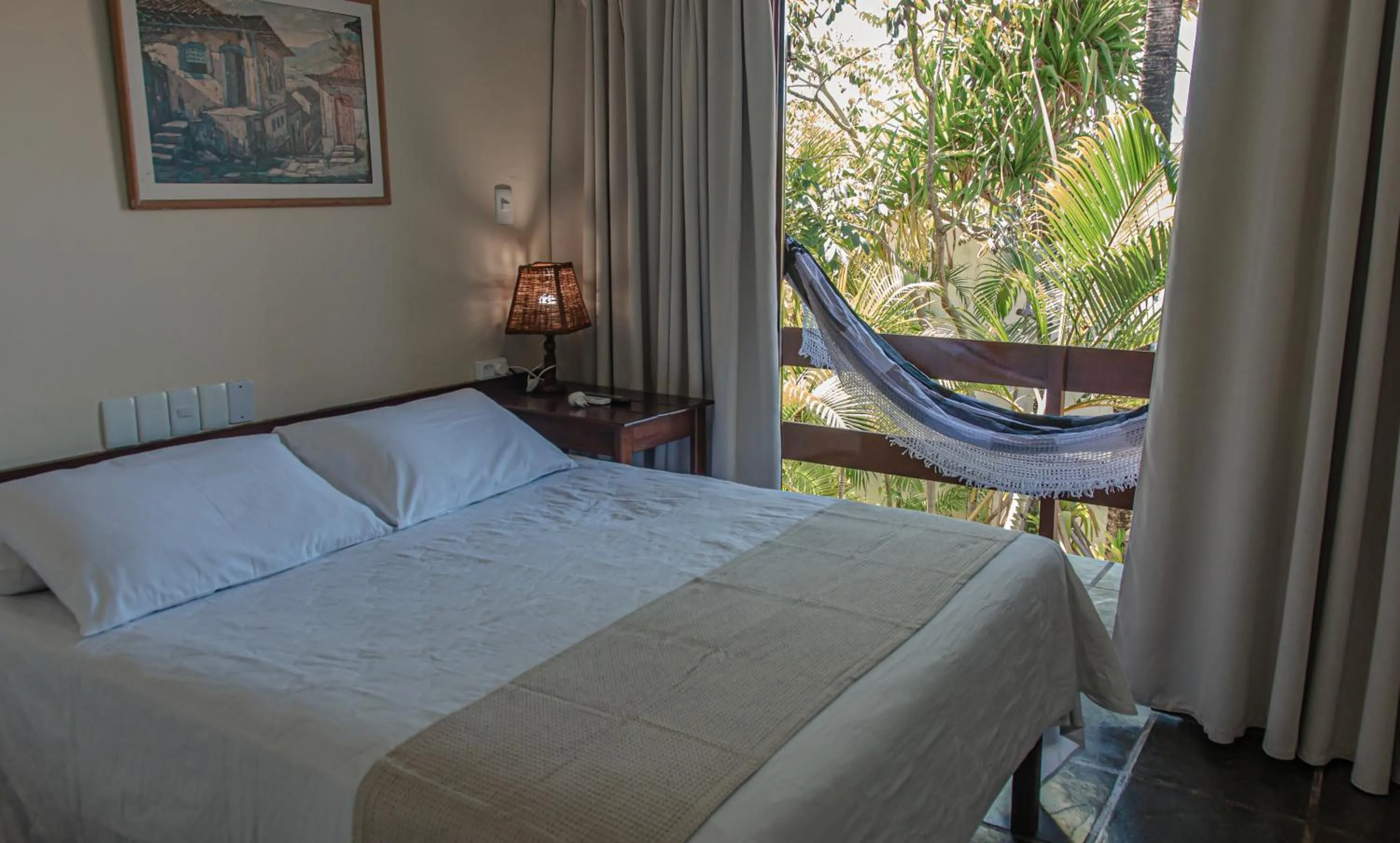 TV and multimedia, Bed in Pousada Guaratiba