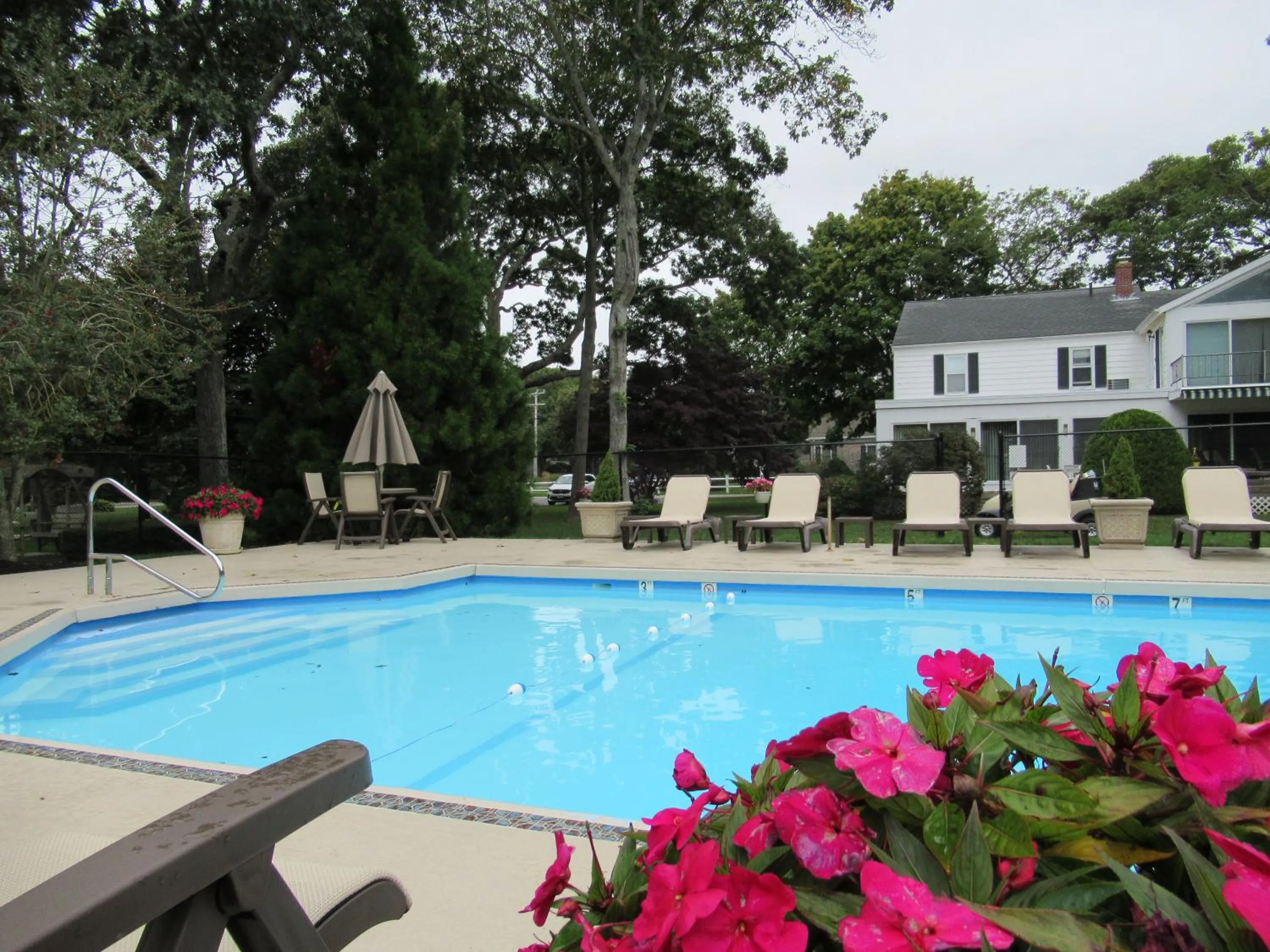 Swimming pool in Falmouth Heights Motor Lodge