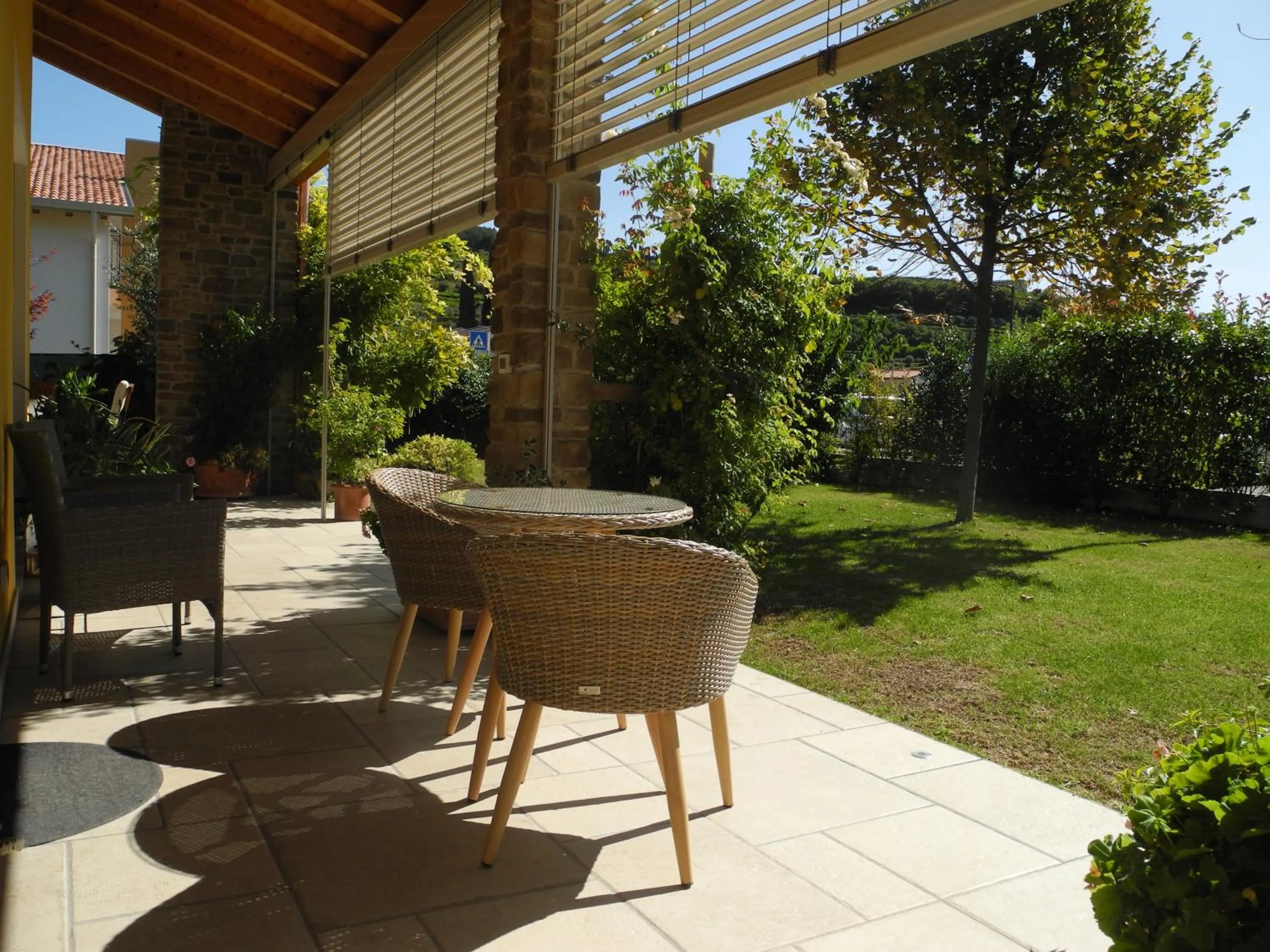 Patio in B&B Mimosa e Lillà