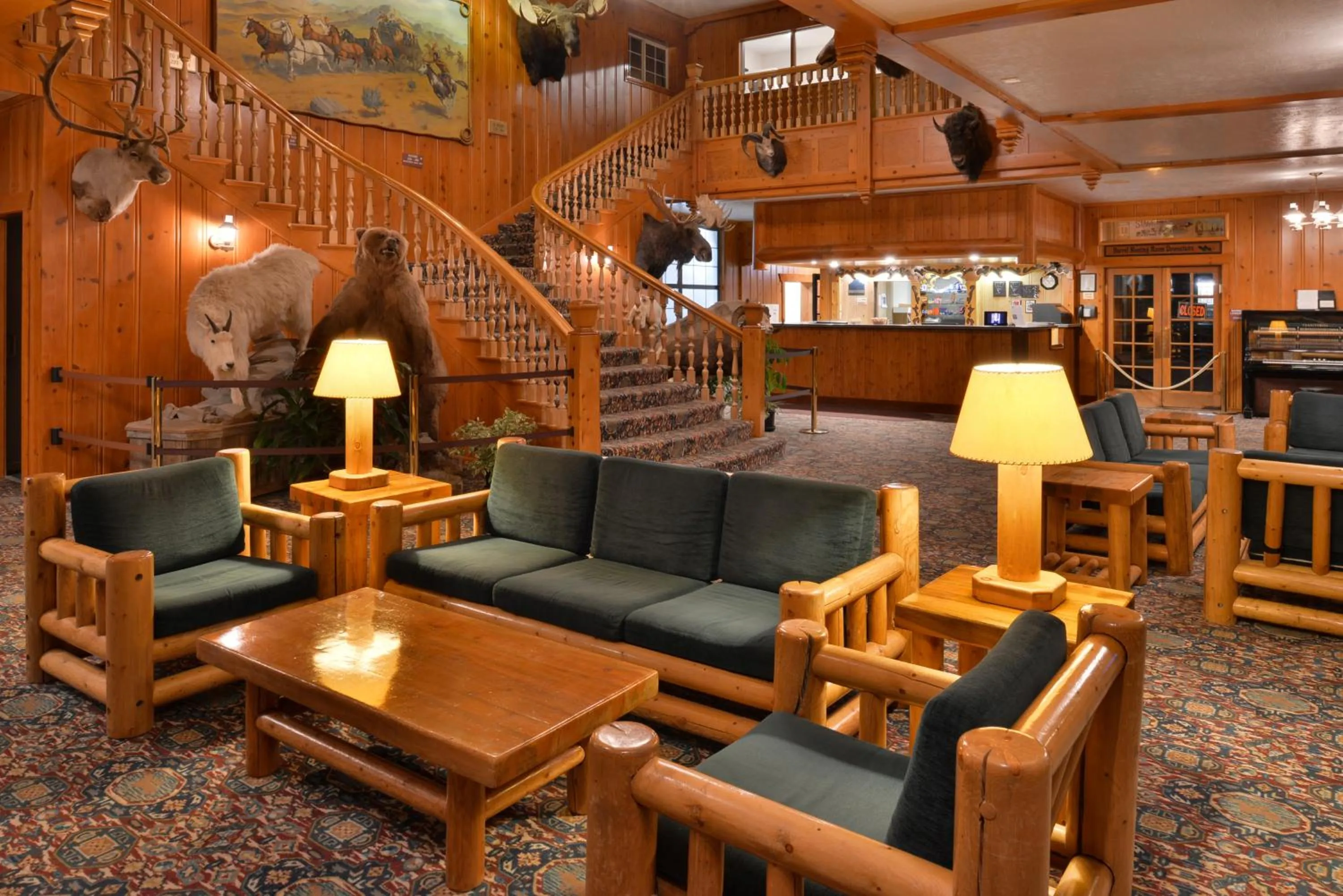 Lobby or reception in Stage Coach Inn