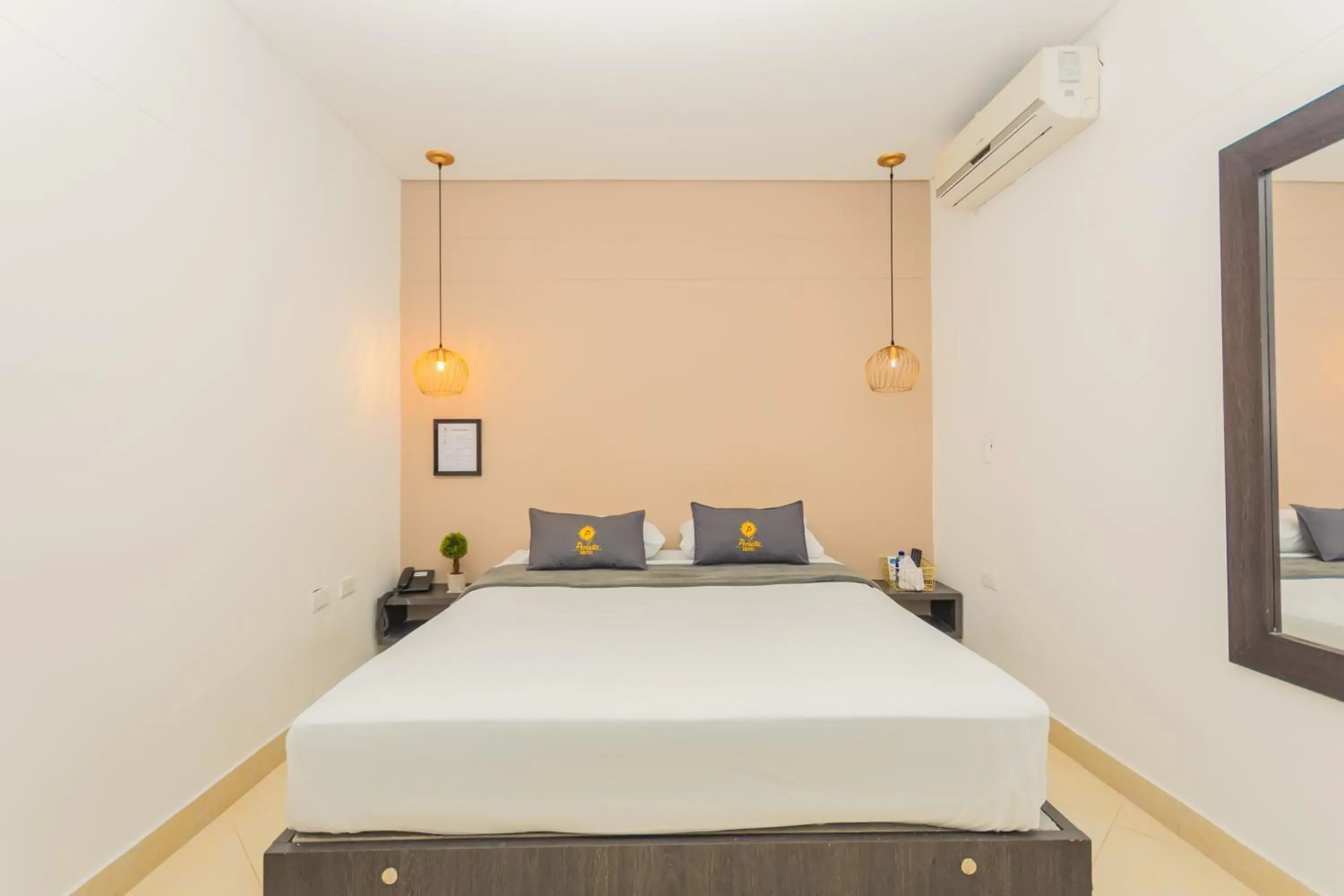 Bed in Hotel Perlatto Bed in Hotel Perlatto