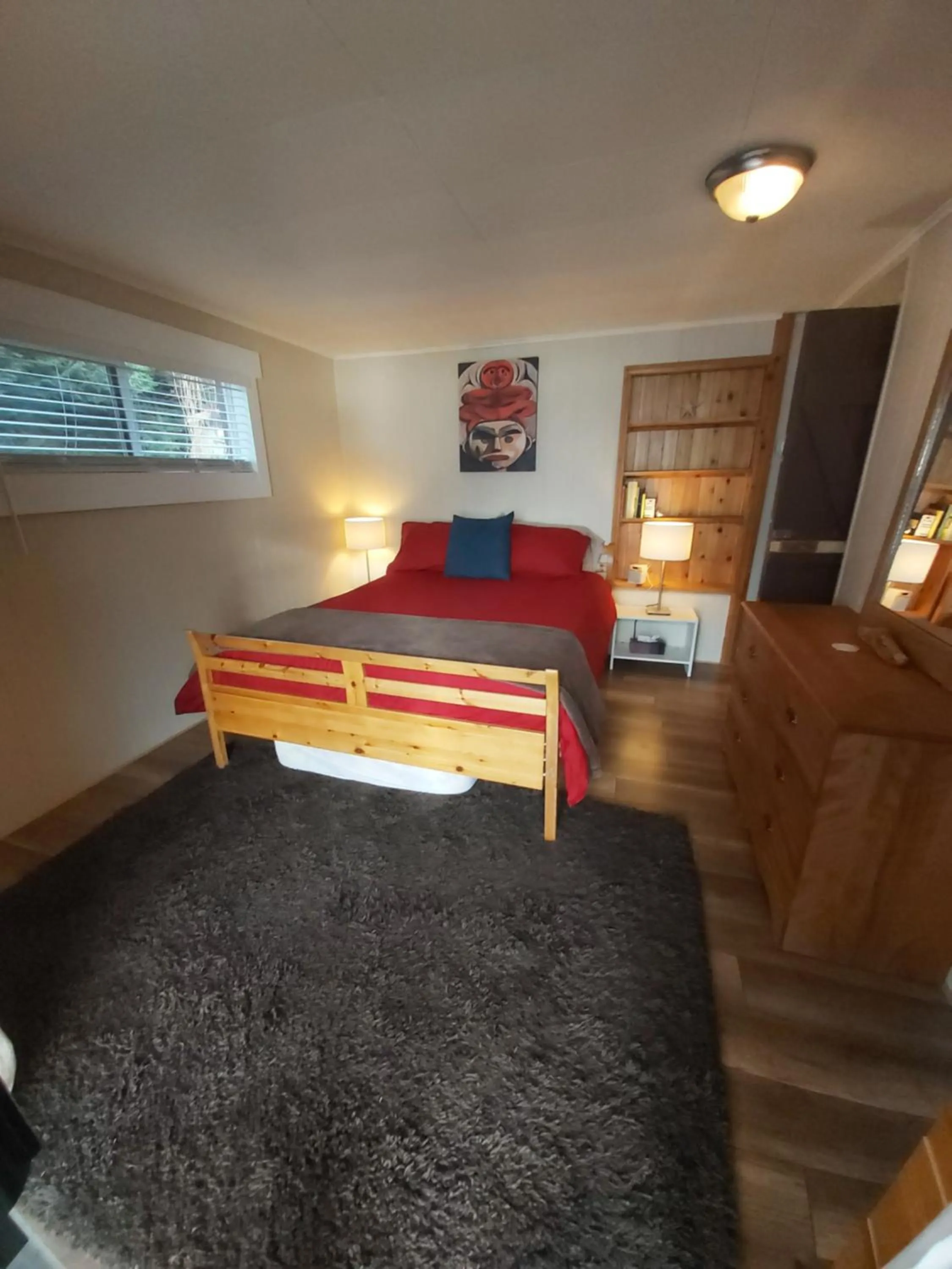 Balcony/Terrace, Bed in Halfmoon Haven Beach Cottage or Oceanview Suite