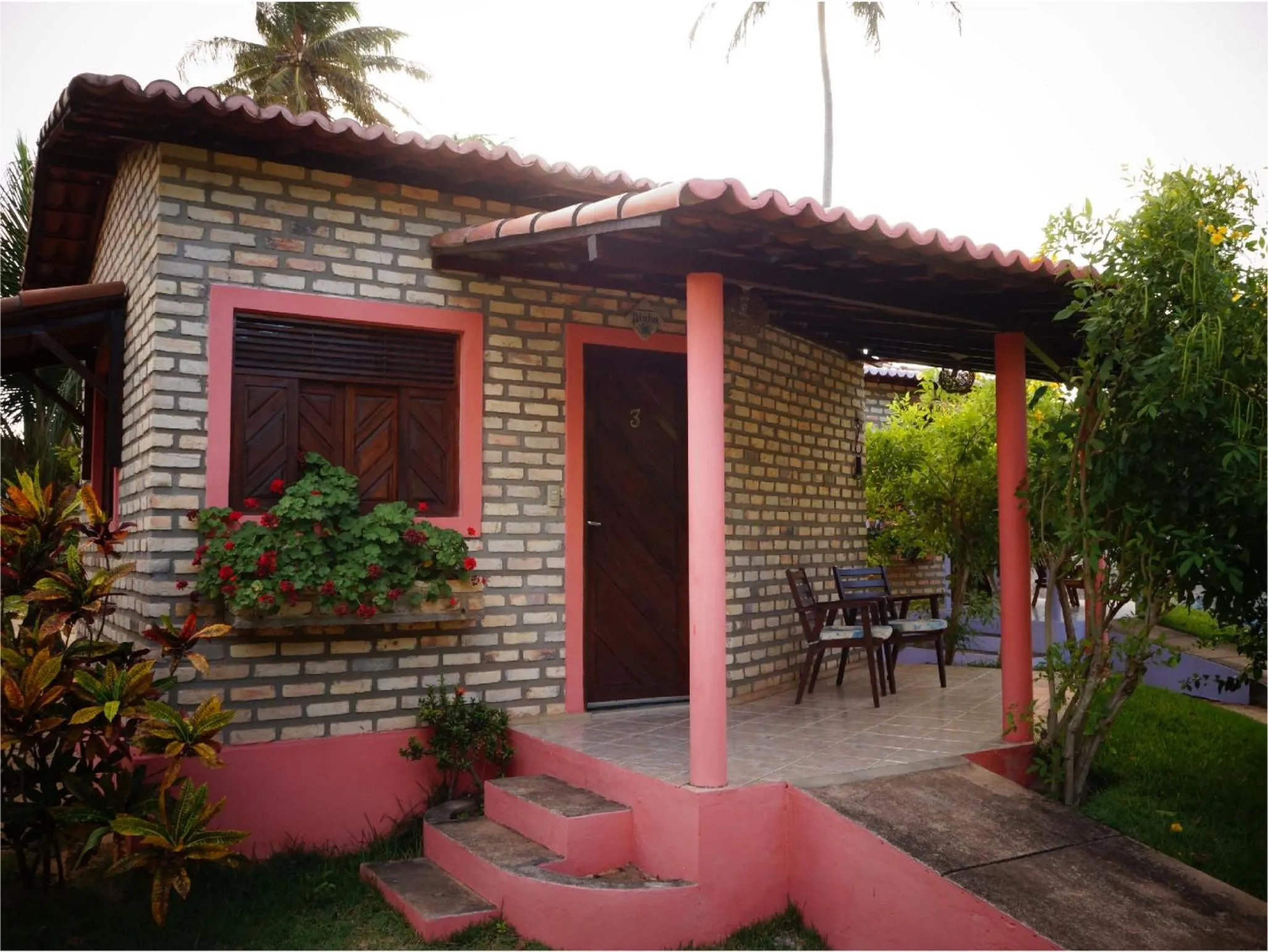 Balcony/Terrace in Pousada Mar de Estrelas