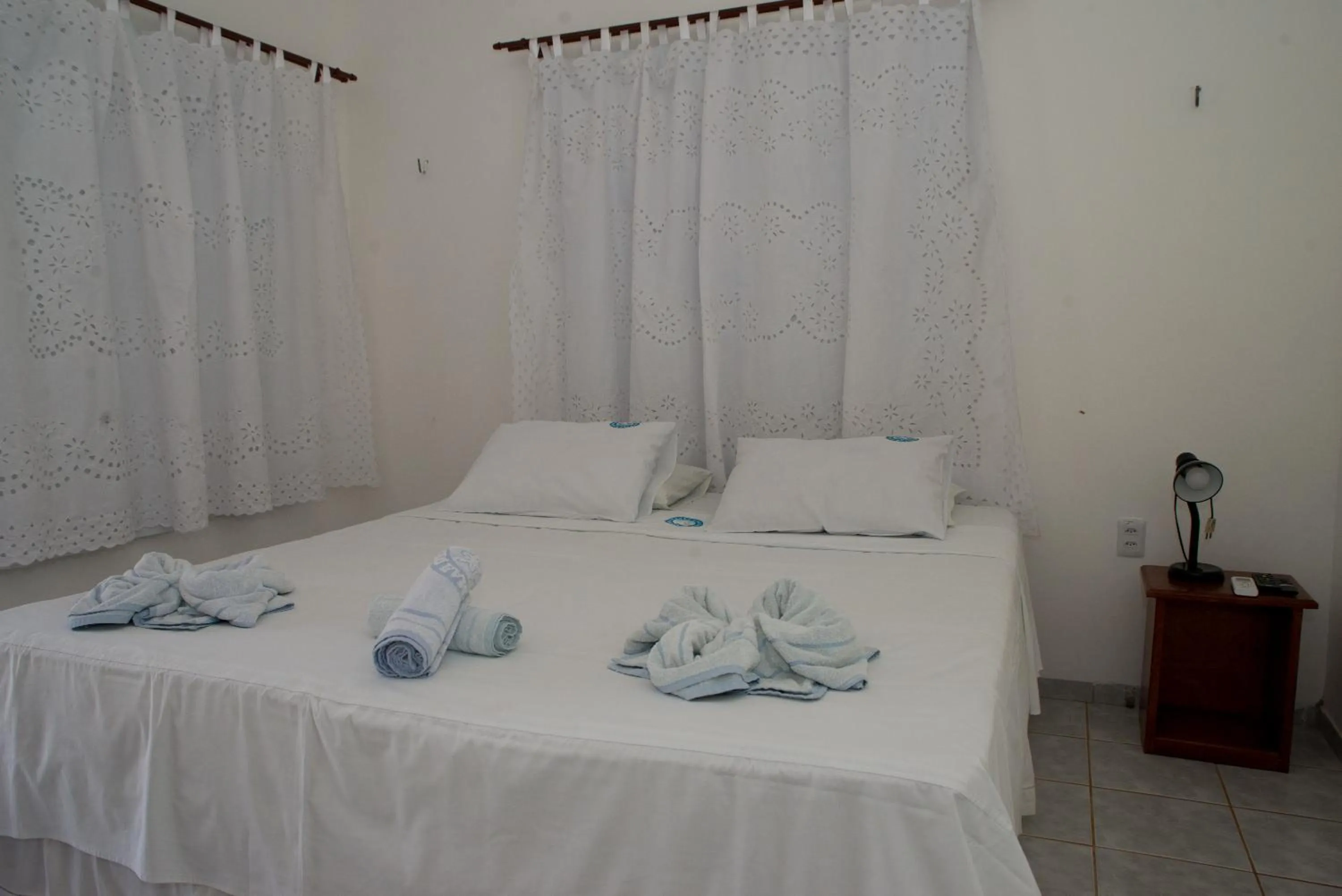 Bed in Pousada Mar de Estrelas