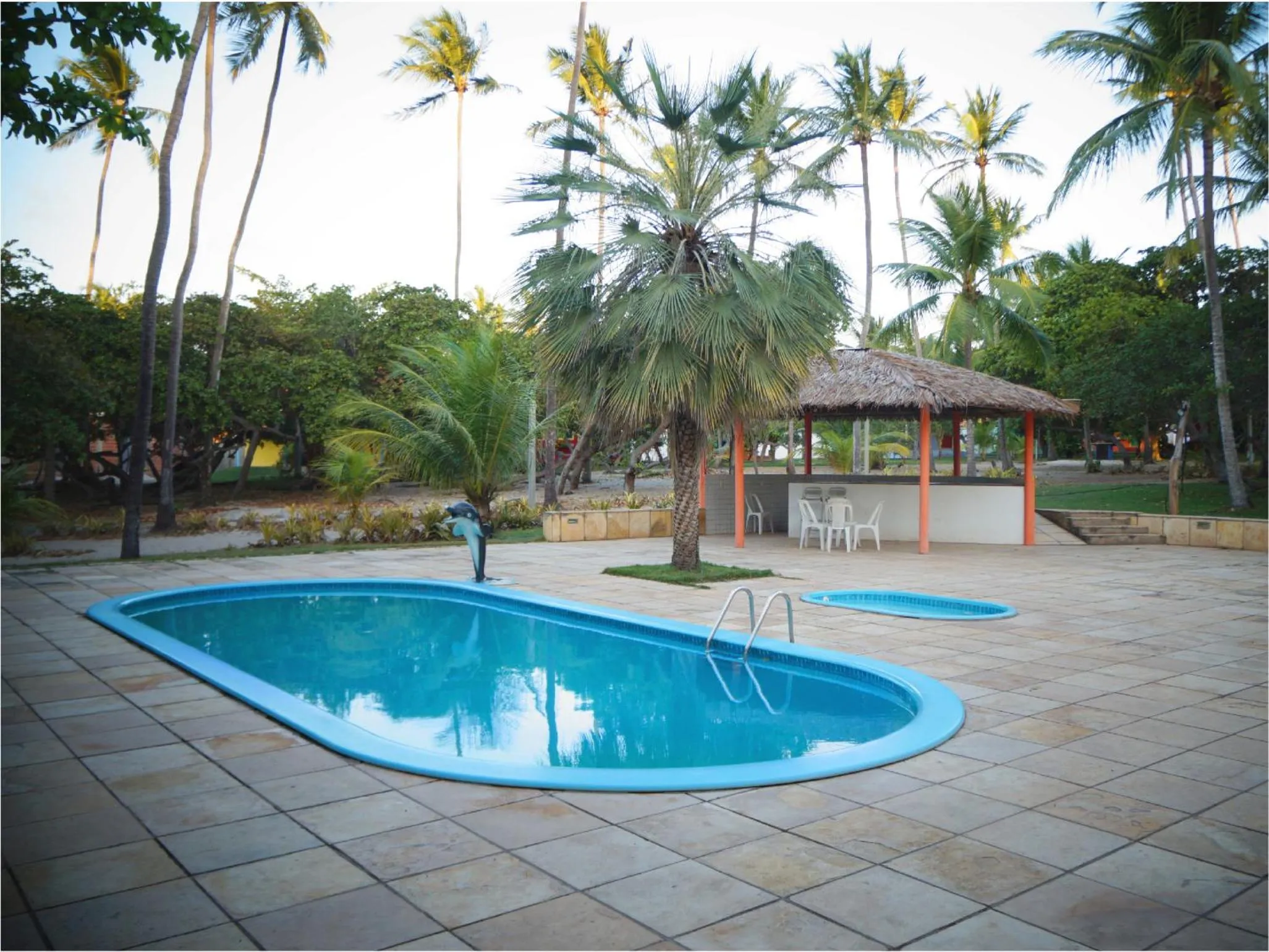 Swimming pool in Pousada Mar de Estrelas