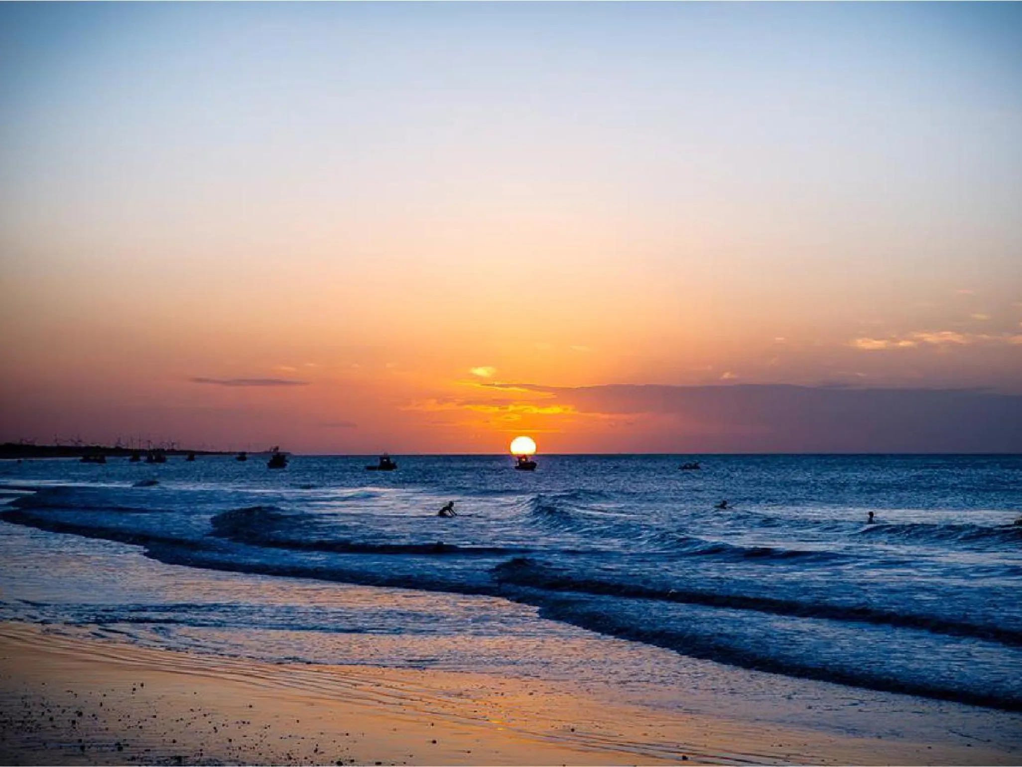 Beach in Pousada Mar de Estrelas