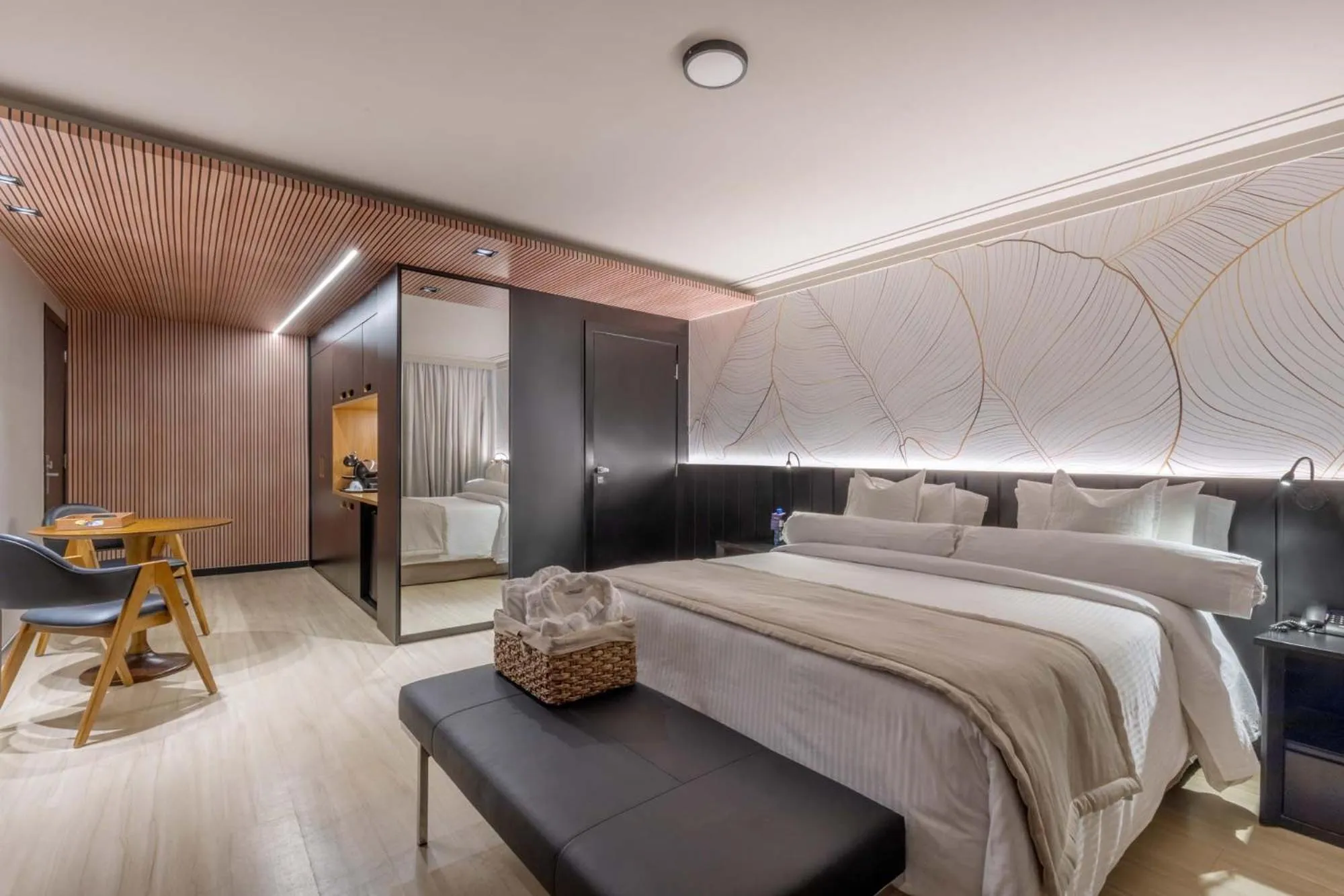 Bed in Sia Park Executive Hotel