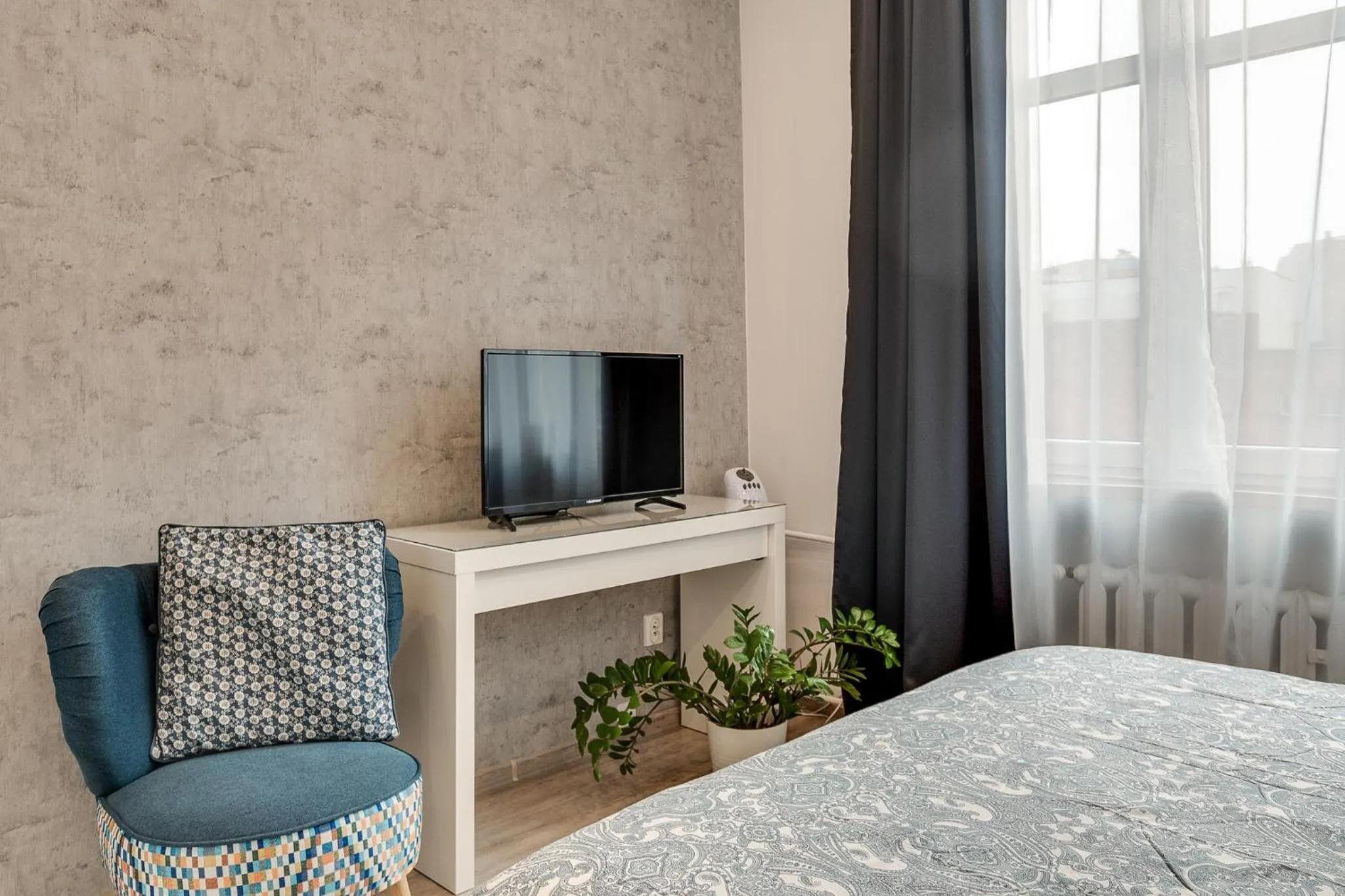 TV and multimedia, Bed in KATO Apartamenty Centrum