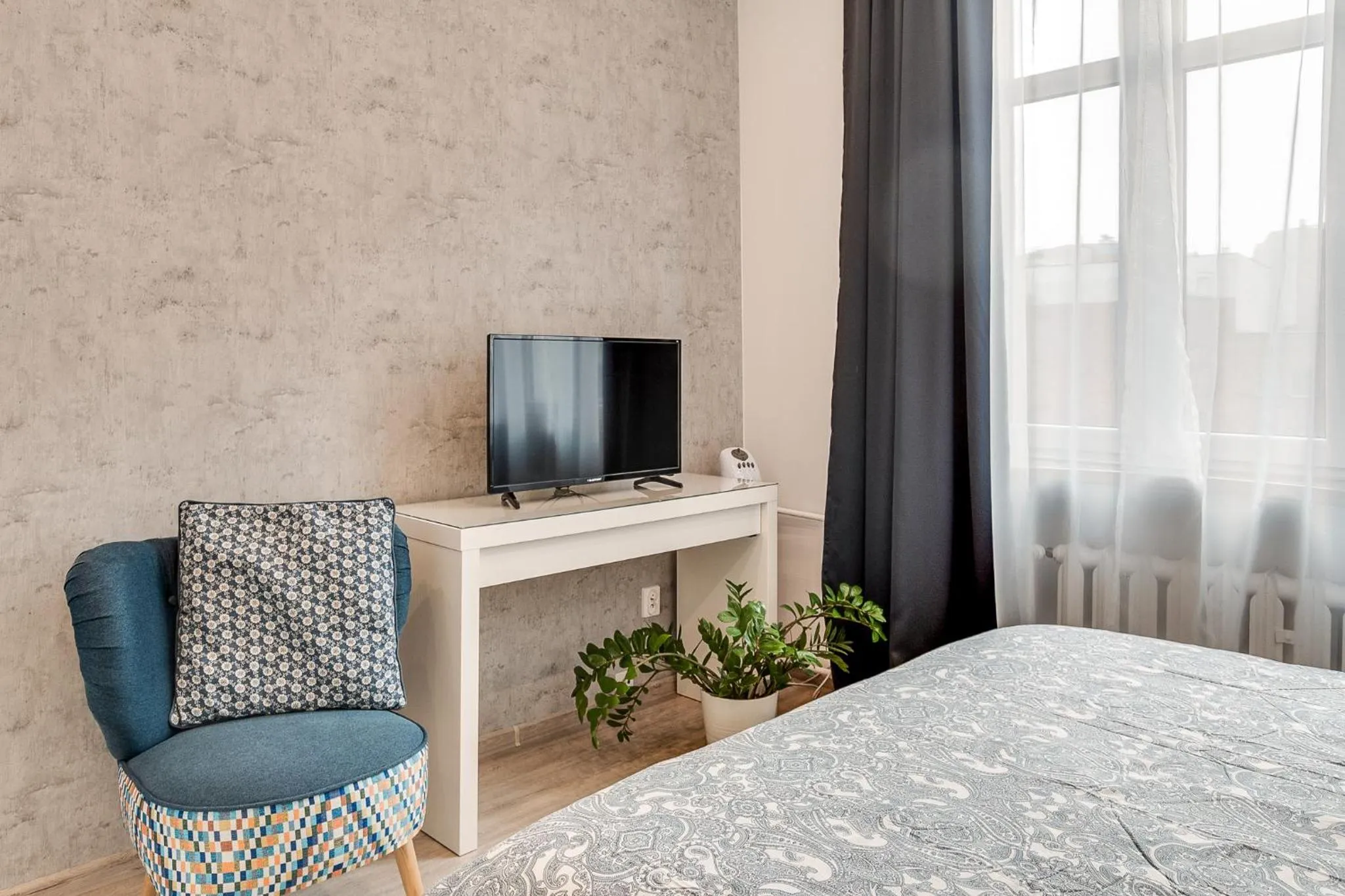 TV and multimedia, Bed in KATO Apartamenty Centrum