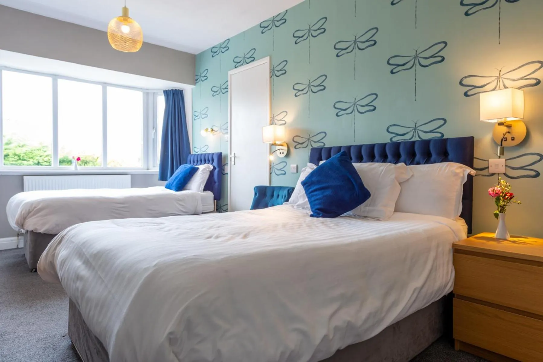 Bedroom, Bed in Rickerby Grange