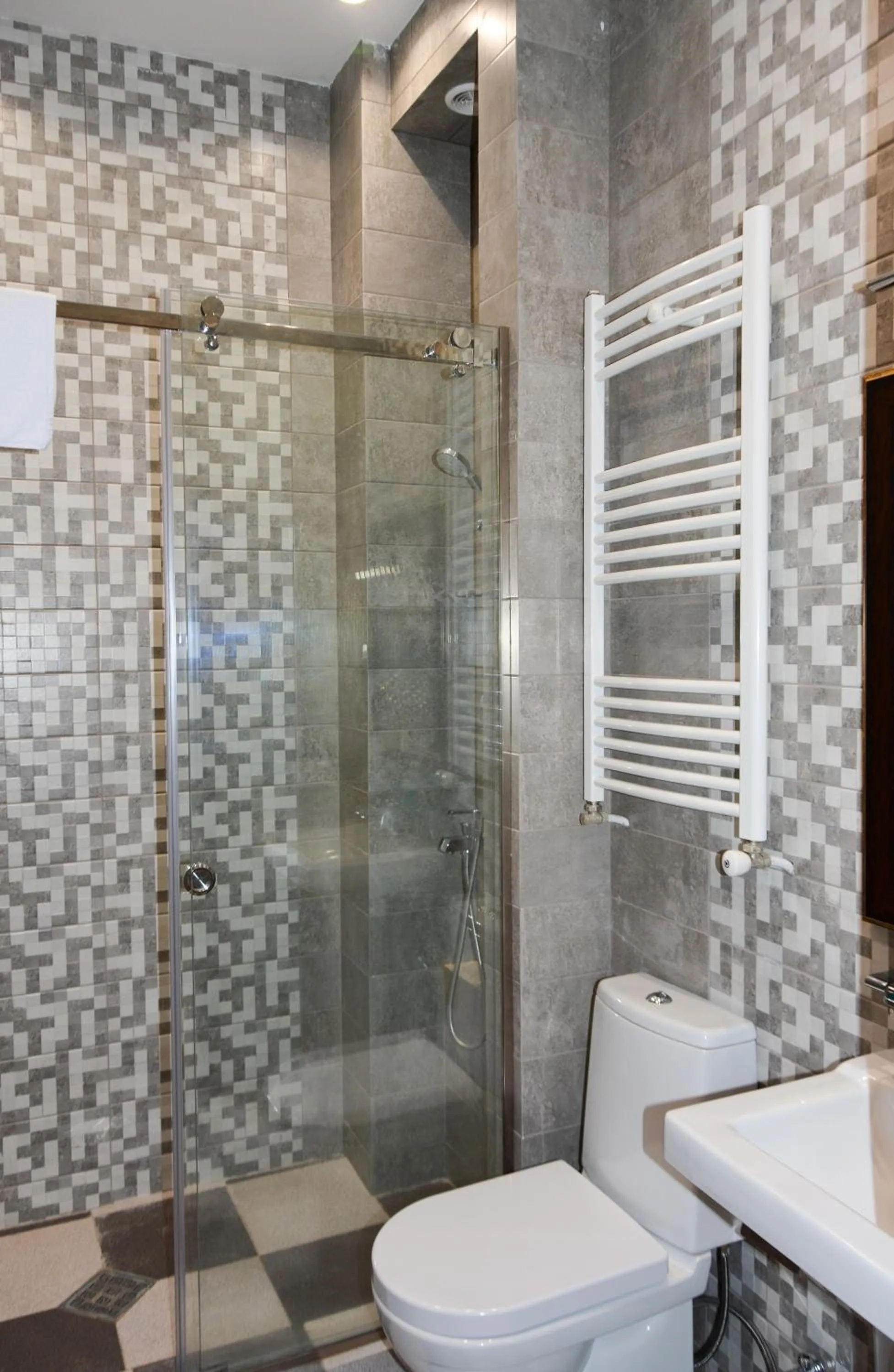 Shower in Eleon Boutique Hotel