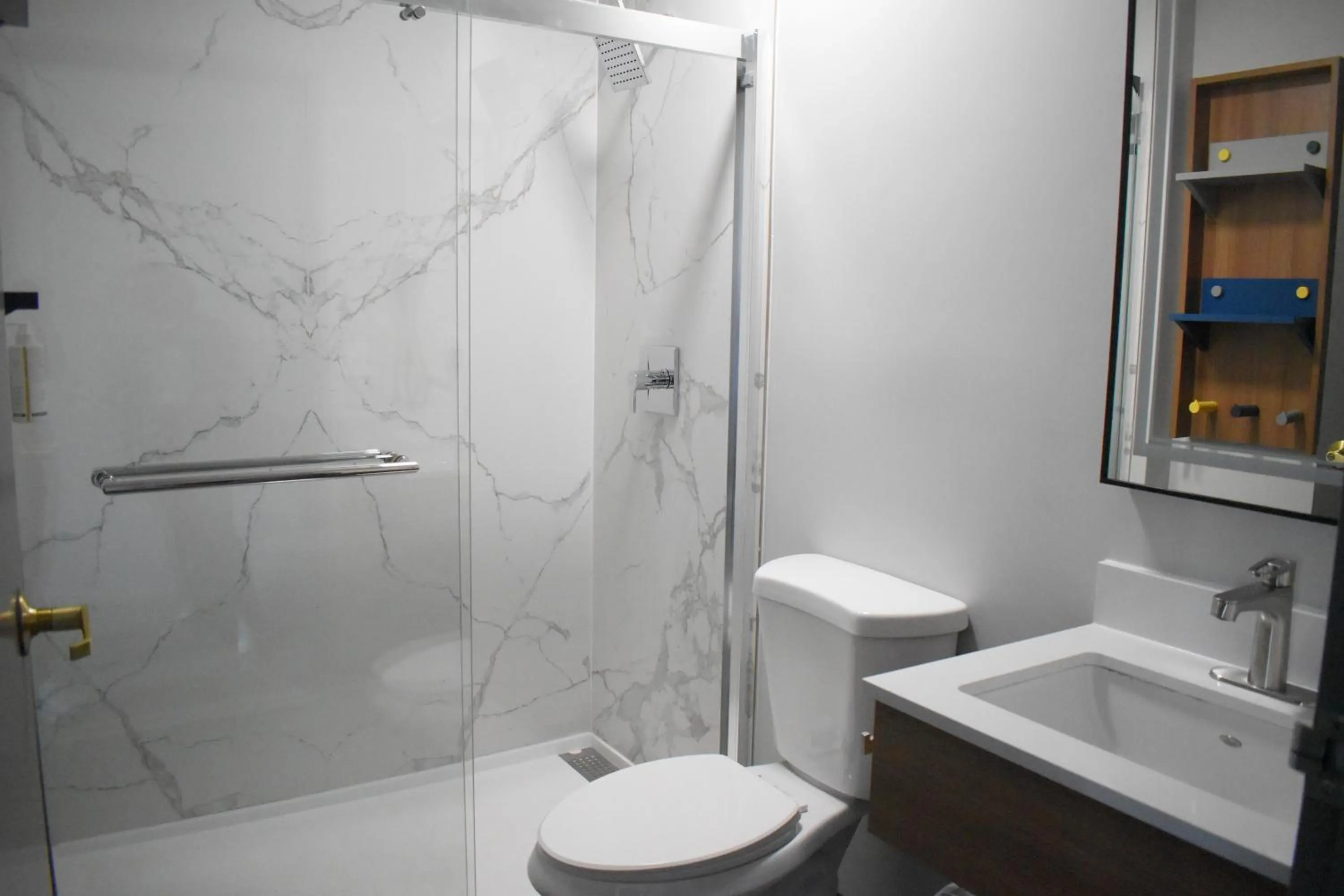 Bathroom in Microtel Inn & Suites by Wyndham Norcross