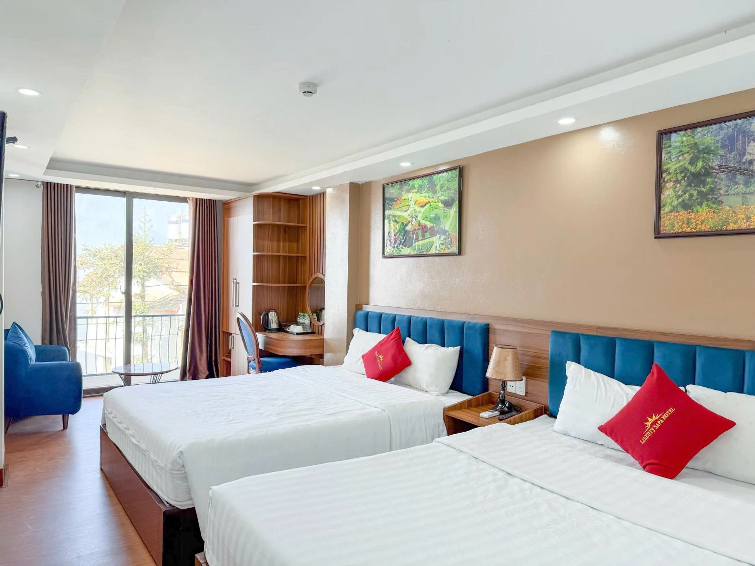 Bedroom, Bed in Liberty Sapa Hotel