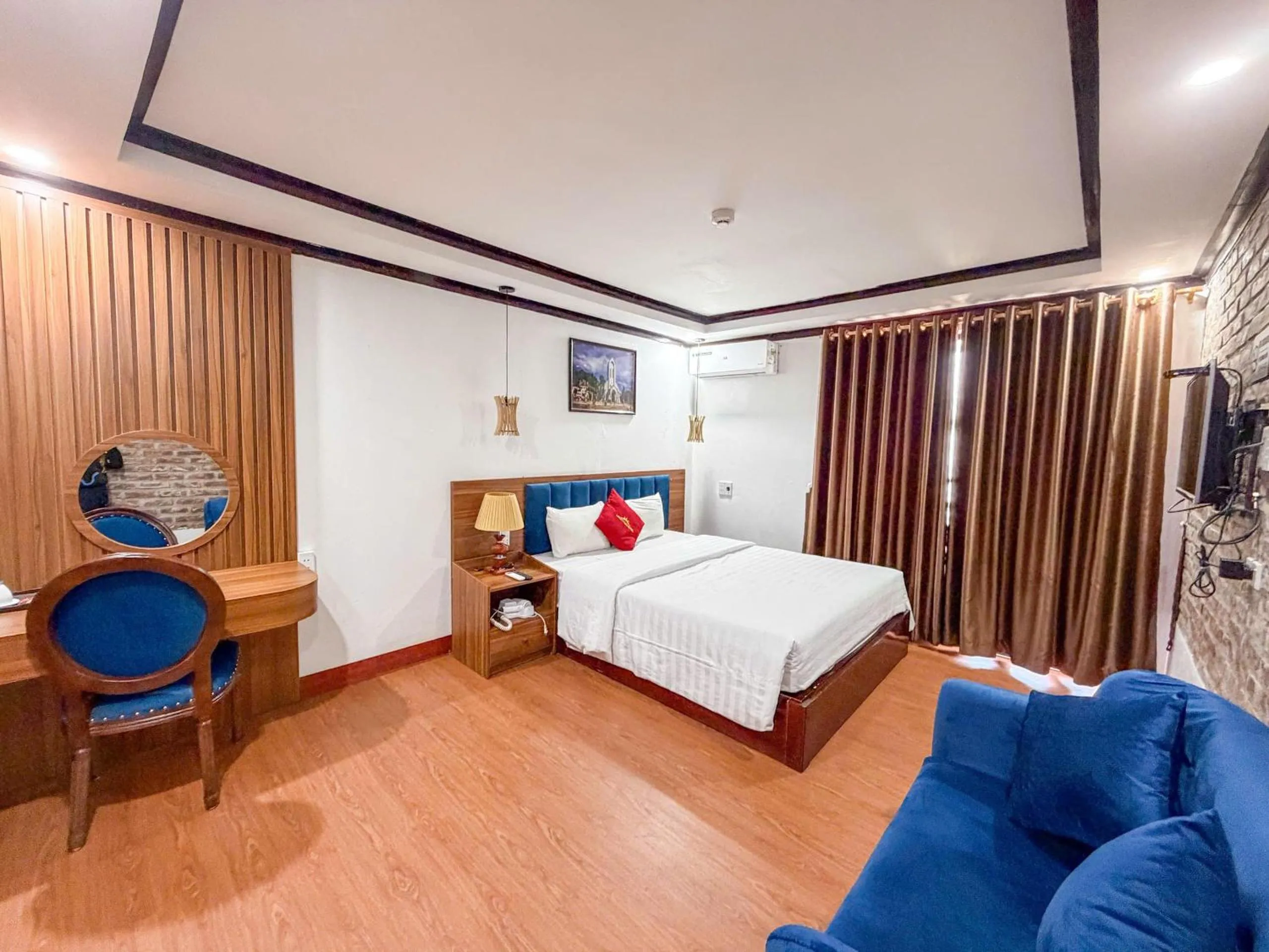 Bed in Liberty Sapa Hotel