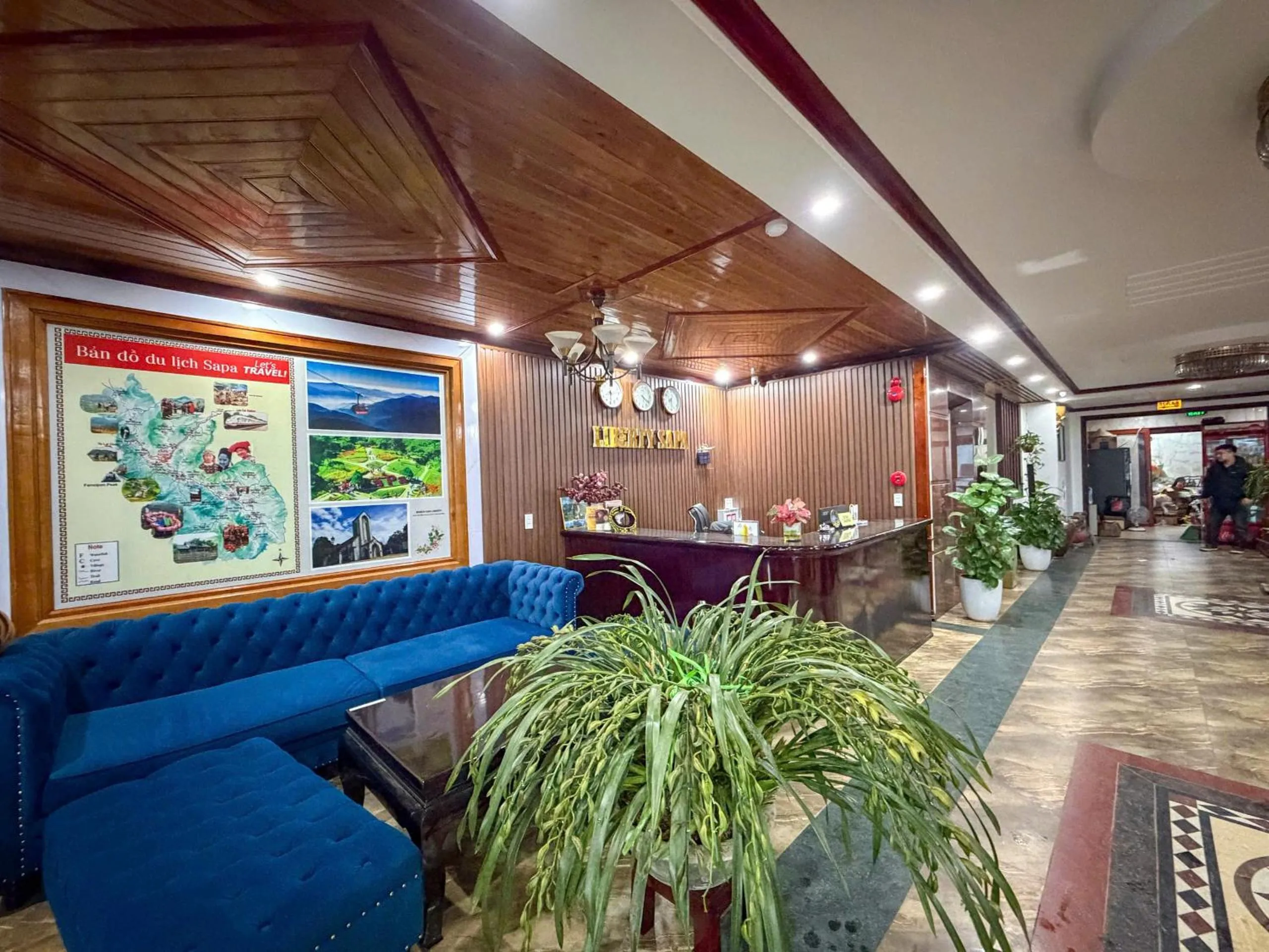 Lobby or reception in Liberty Sapa Hotel