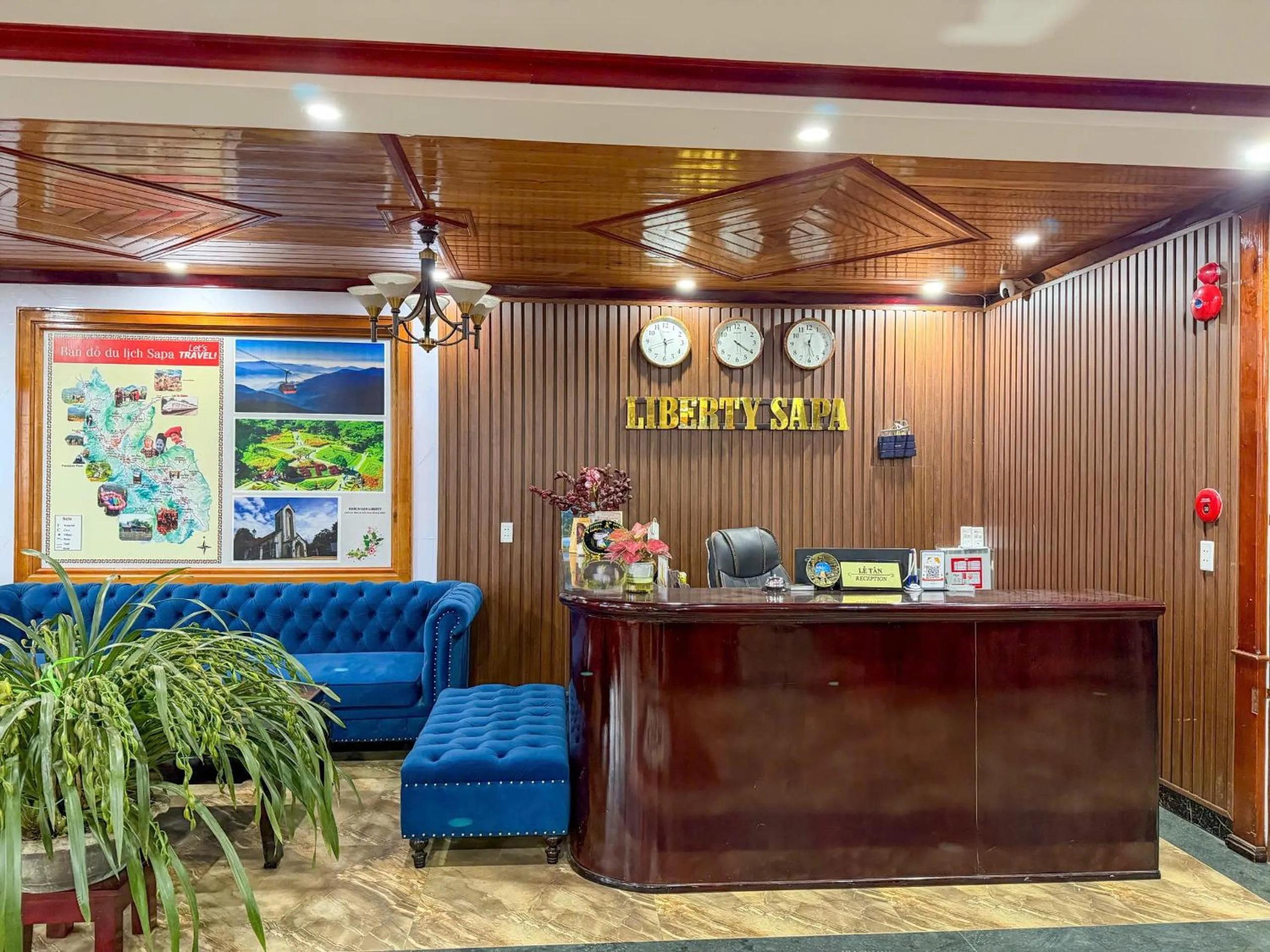 Lobby or reception in Liberty Sapa Hotel