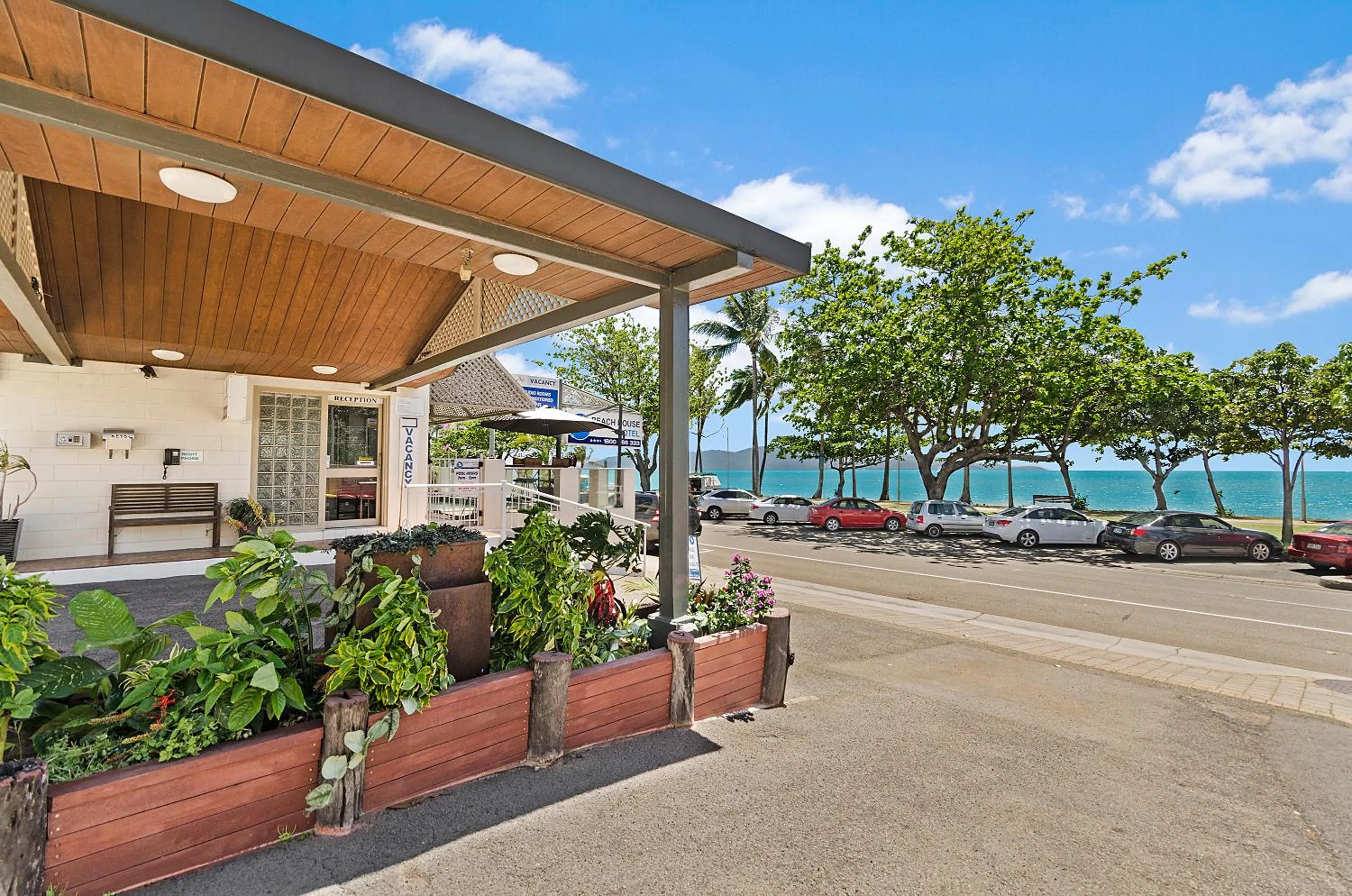 Beach in Beach House Motel