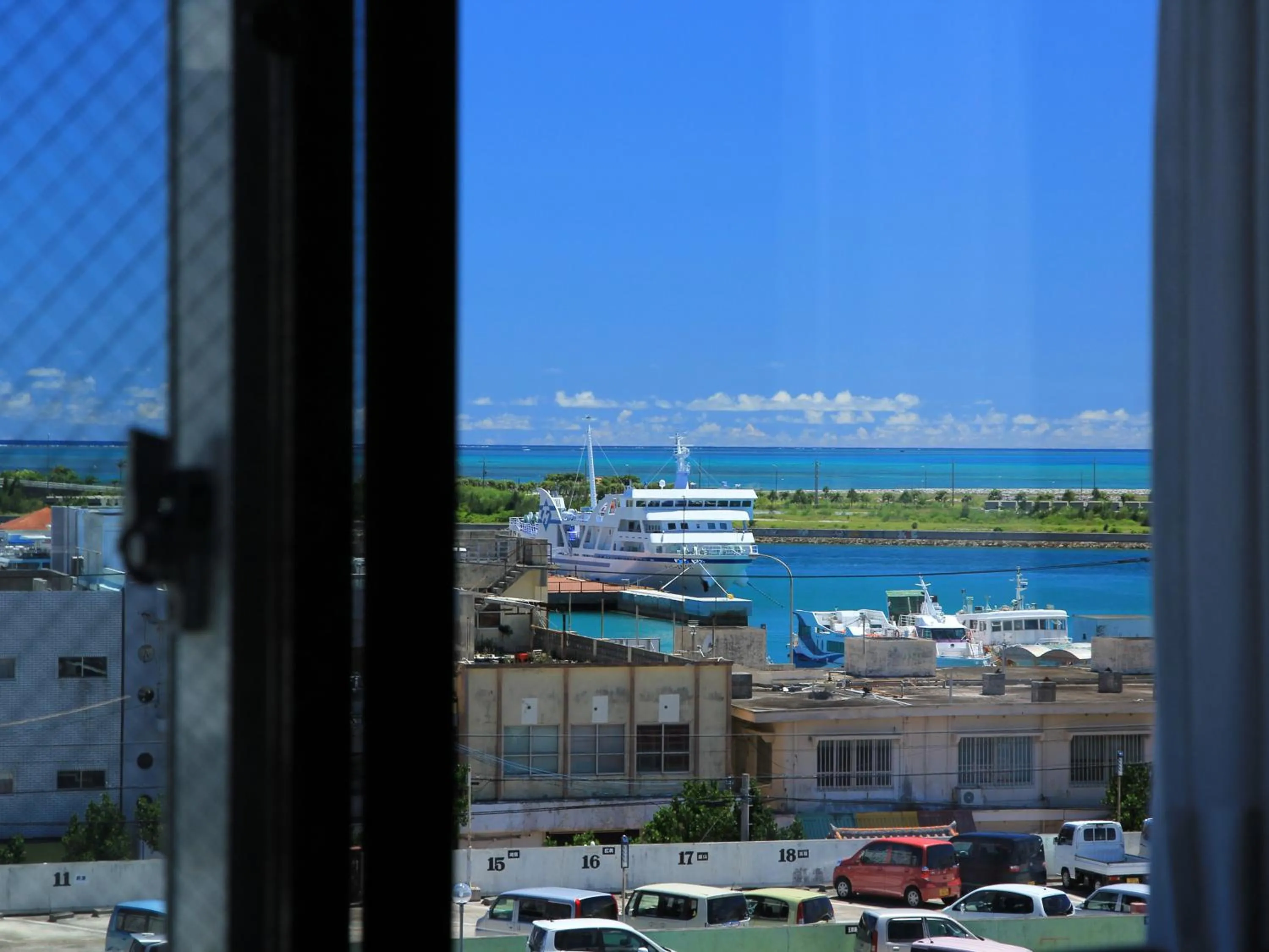 Sea view in Ishigakijima Hotel Cucule