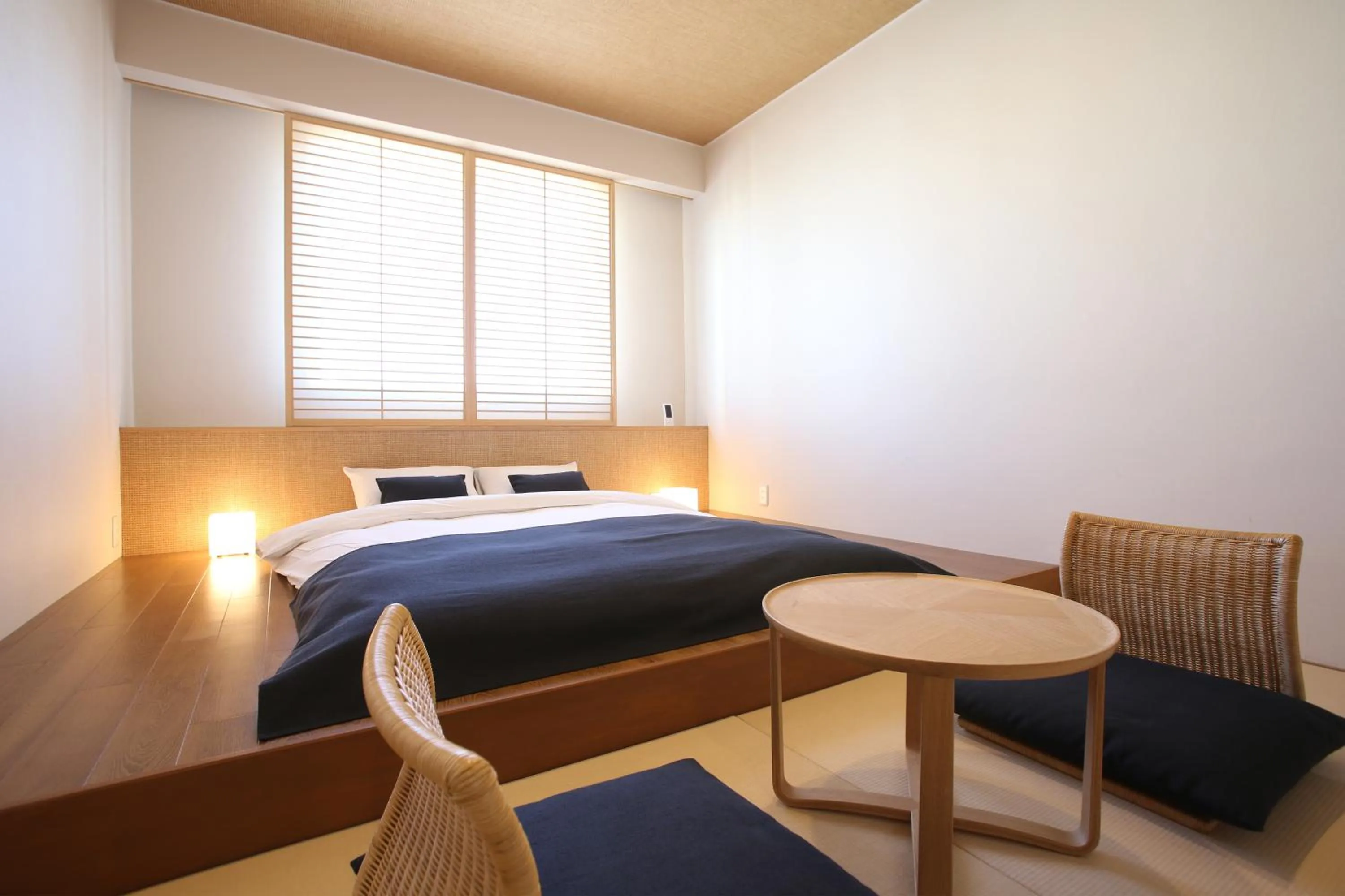 Photo of the whole room, Bed in Ishigakijima Hotel Cucule