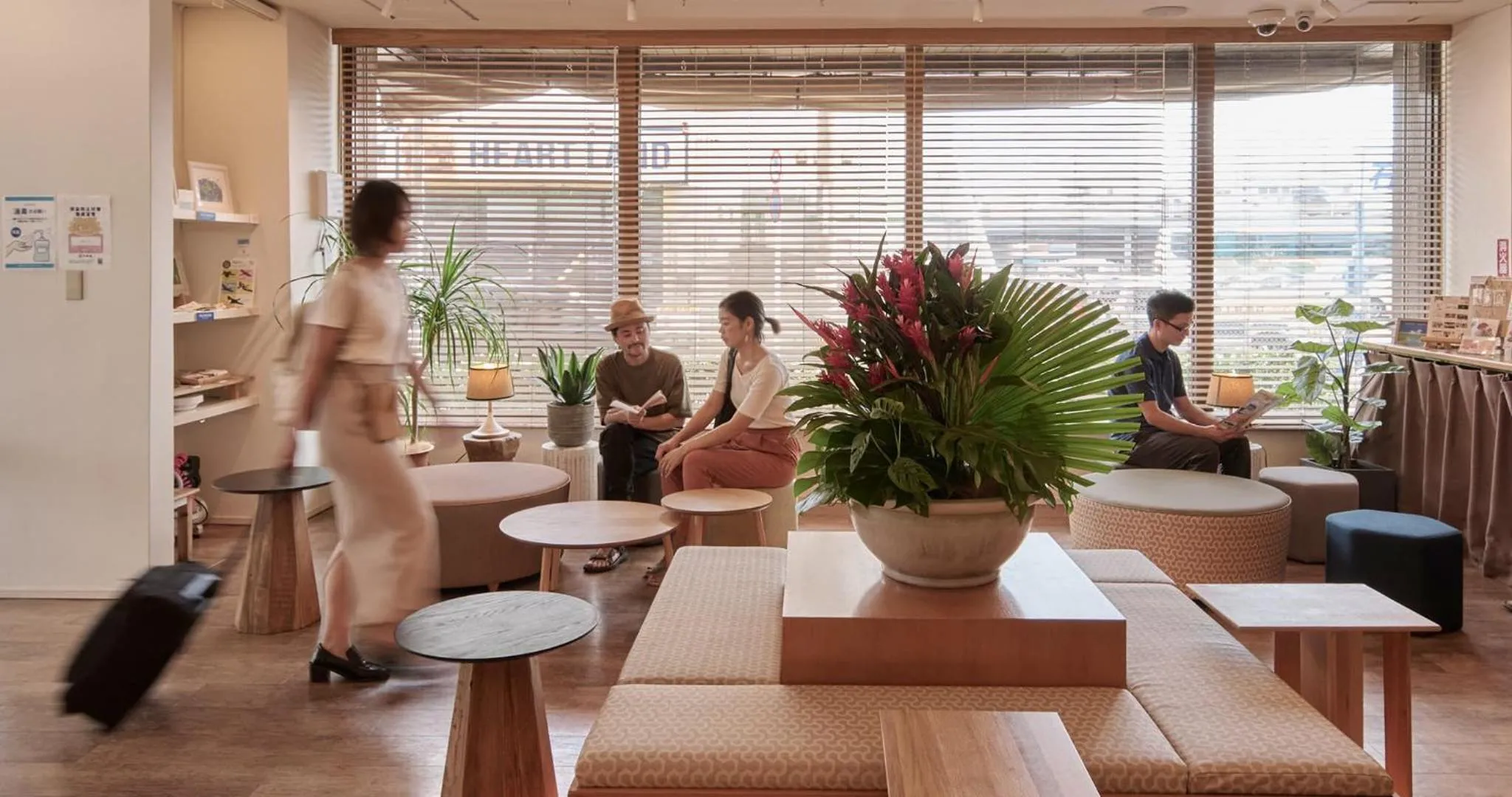 Lobby or reception in Ishigakijima Hotel Cucule