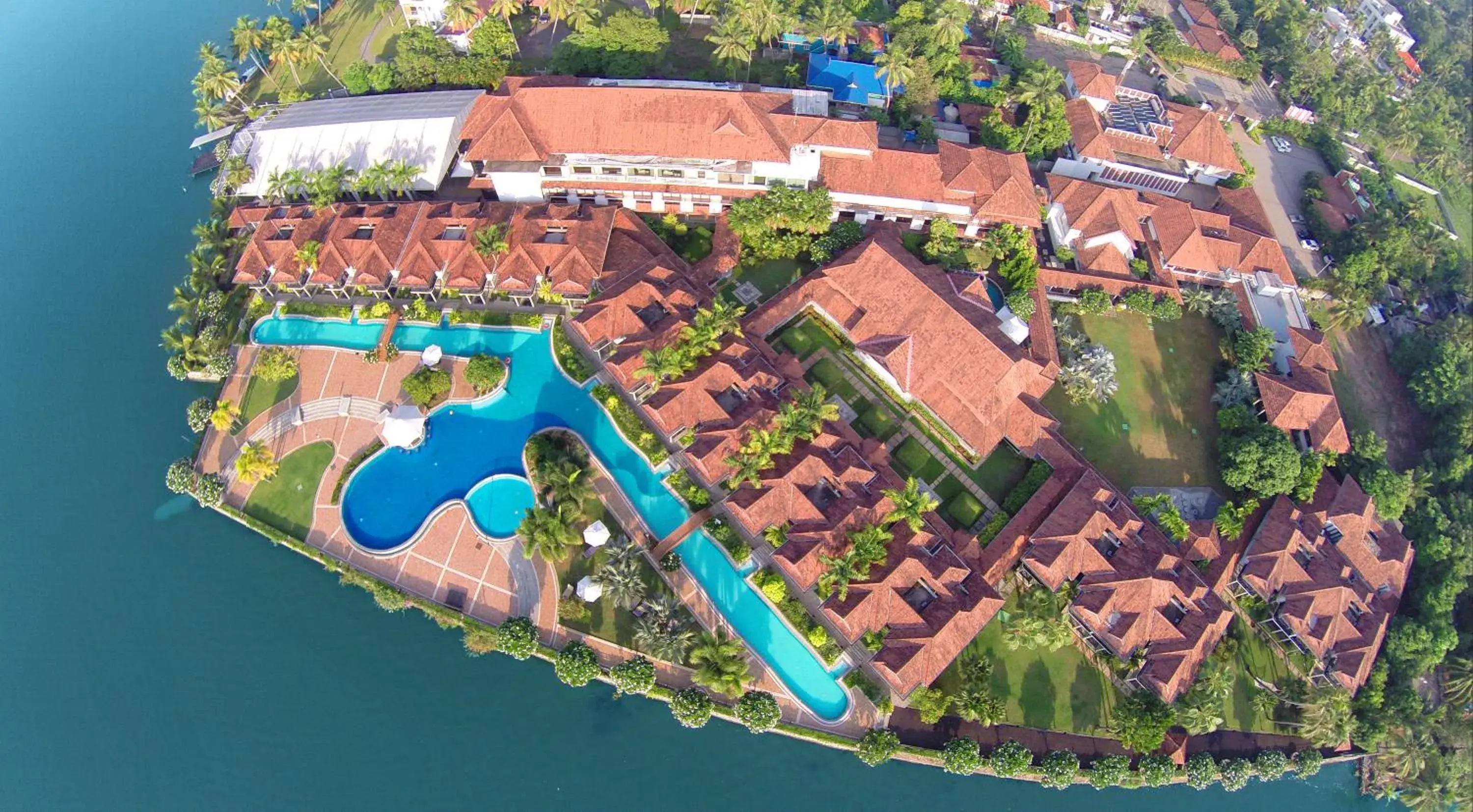 Bird's eye view in Ramada Resort by Wyndham Kochi Bird's eye view in Ramada Resort by Wyndham Kochi