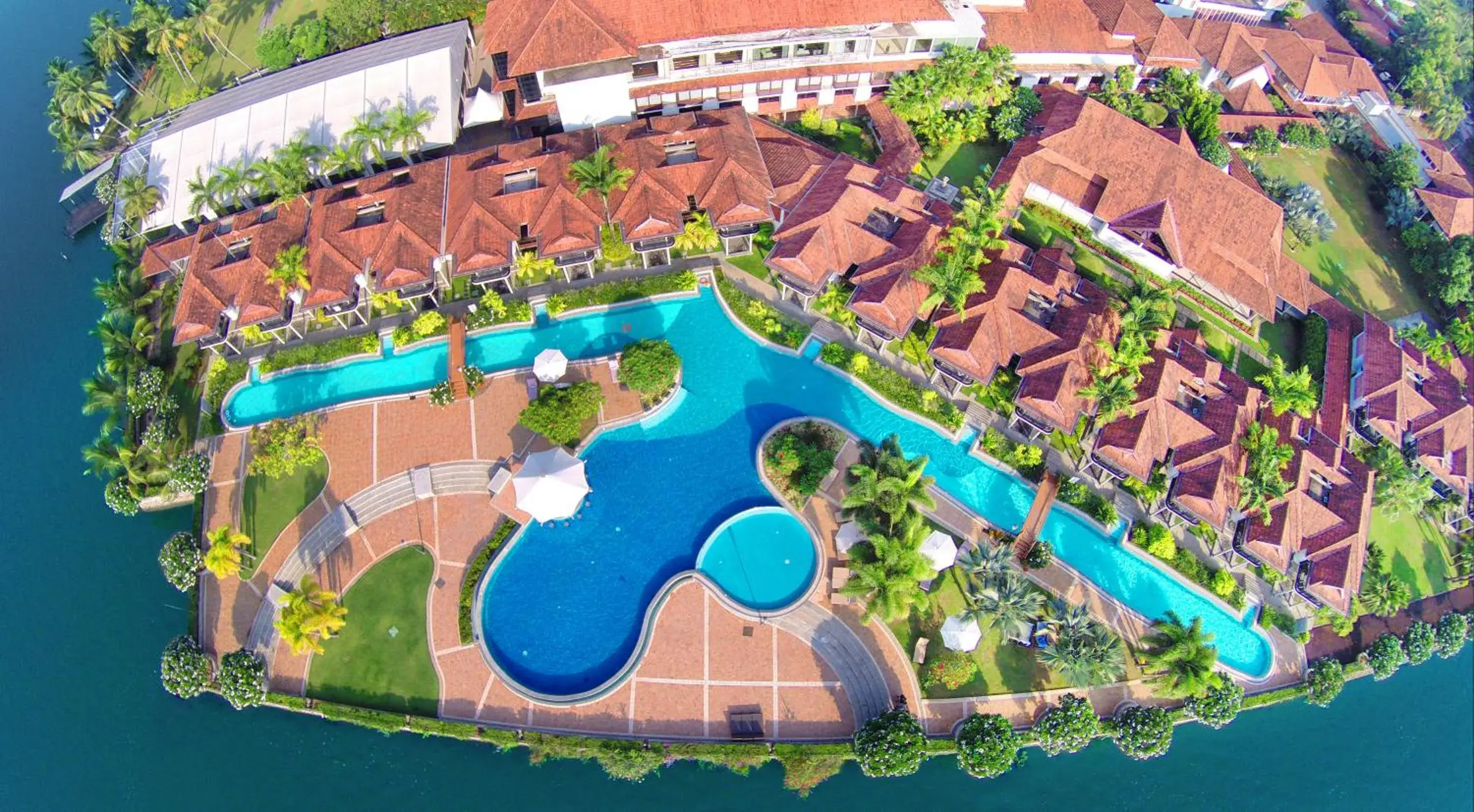Bird's eye view in Ramada Resort by Wyndham Kochi Bird's eye view in Ramada Resort by Wyndham Kochi
