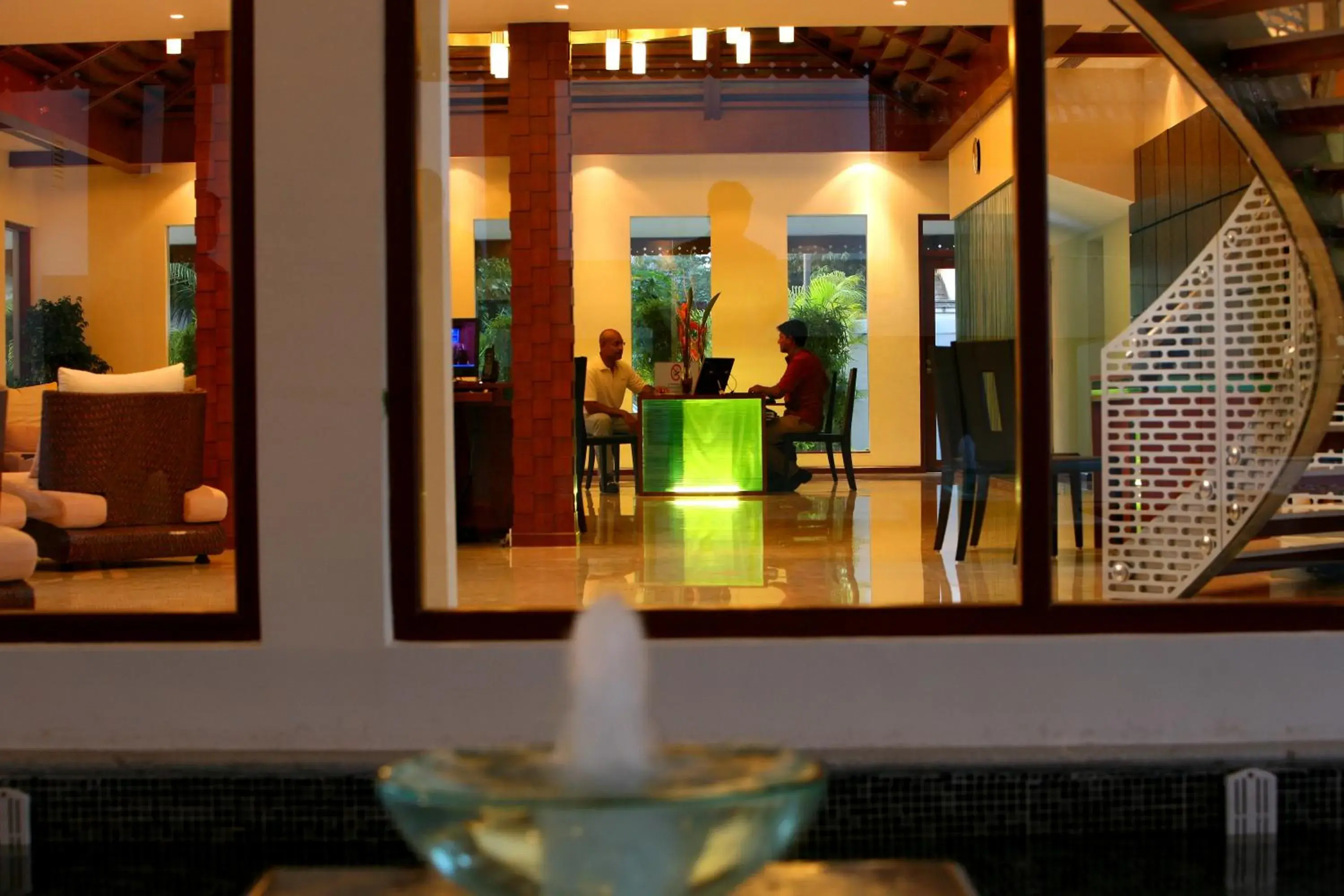 Lobby or reception in Ramada Resort by Wyndham Kochi Lobby or reception in Ramada Resort by Wyndham Kochi