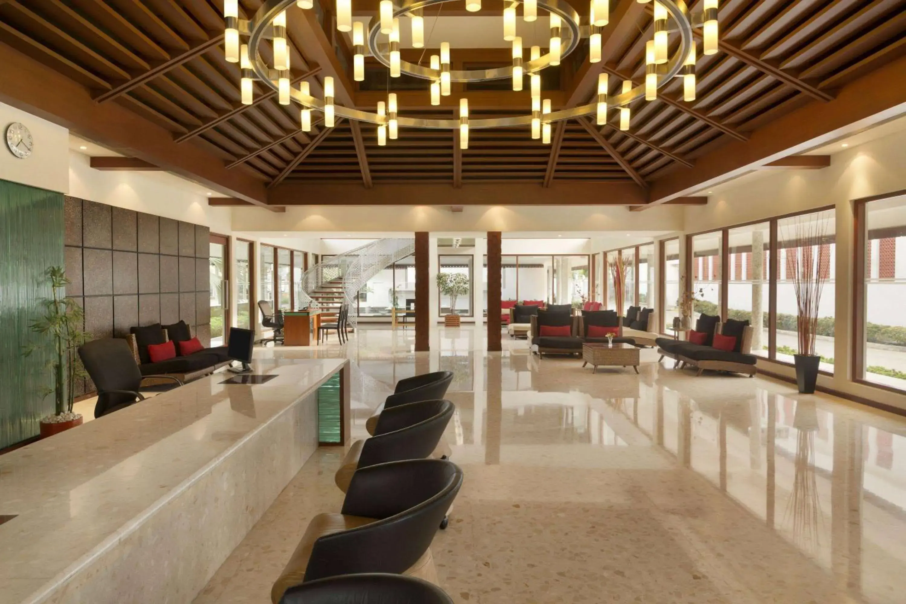 Lobby or reception in Ramada Resort by Wyndham Kochi Lobby or reception in Ramada Resort by Wyndham Kochi